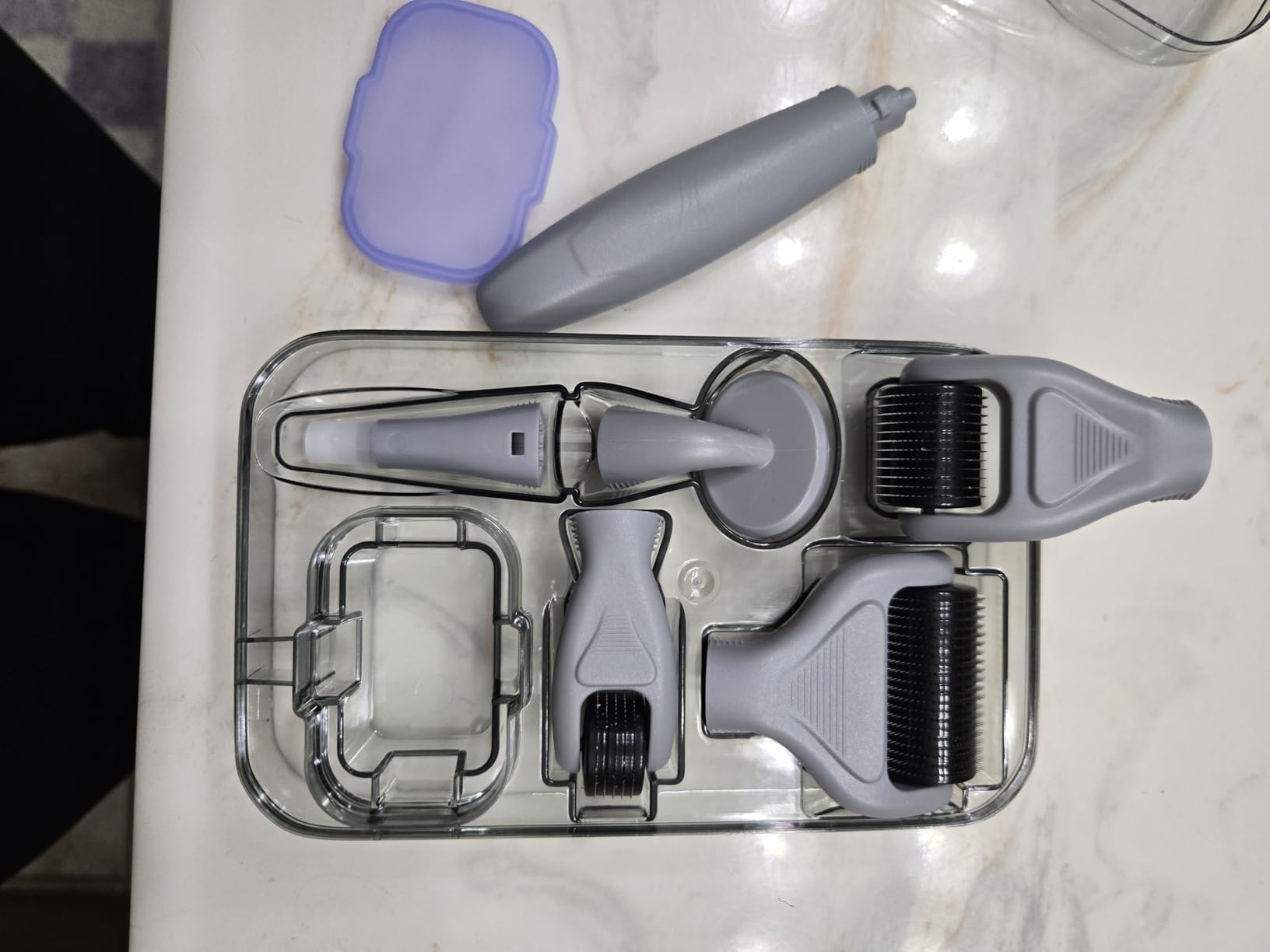 6-in-1 Microneedling Derma Roller Kit Face & Body (0.25 & 0.3mm) customer photo 2
