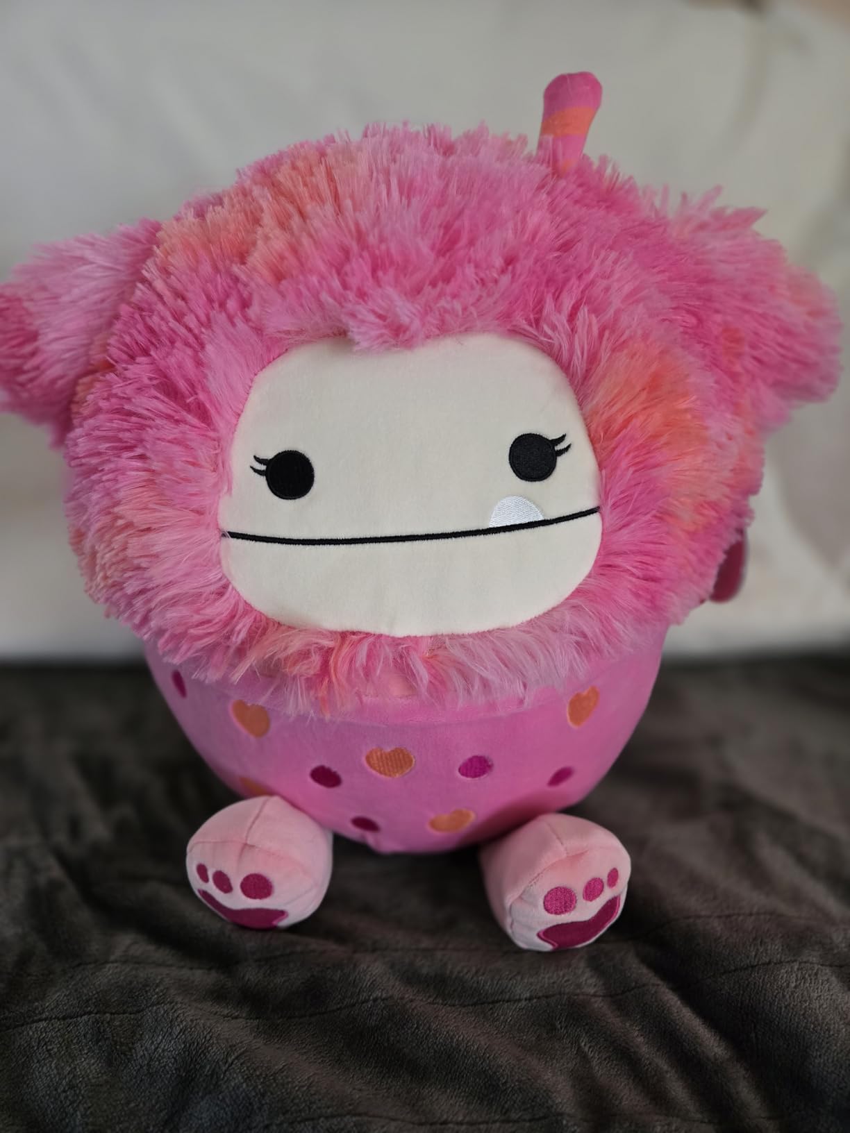 Squishmallows Original 12in Chip the Beaver Holding Rose – Official Jazwares Plush (Medium-Sized) customer photo 2