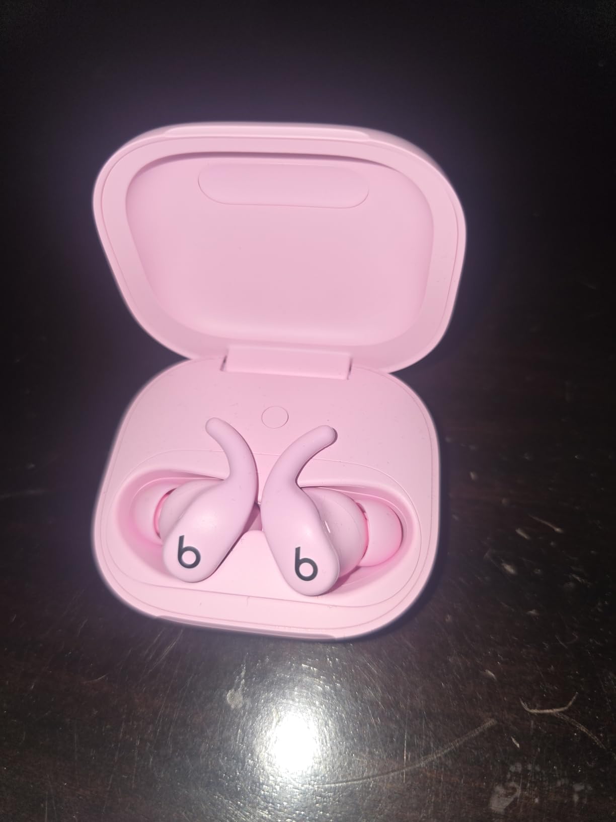 Beats Powerbeats Fit - Wireless Noise Cancelling Workout Earbuds with Secure-Fit Wingtips, Up to 30-Hour Battery Life, Sweat & Water Resistant, Apple & Android Compatible - Gravel Gray customer photo 1