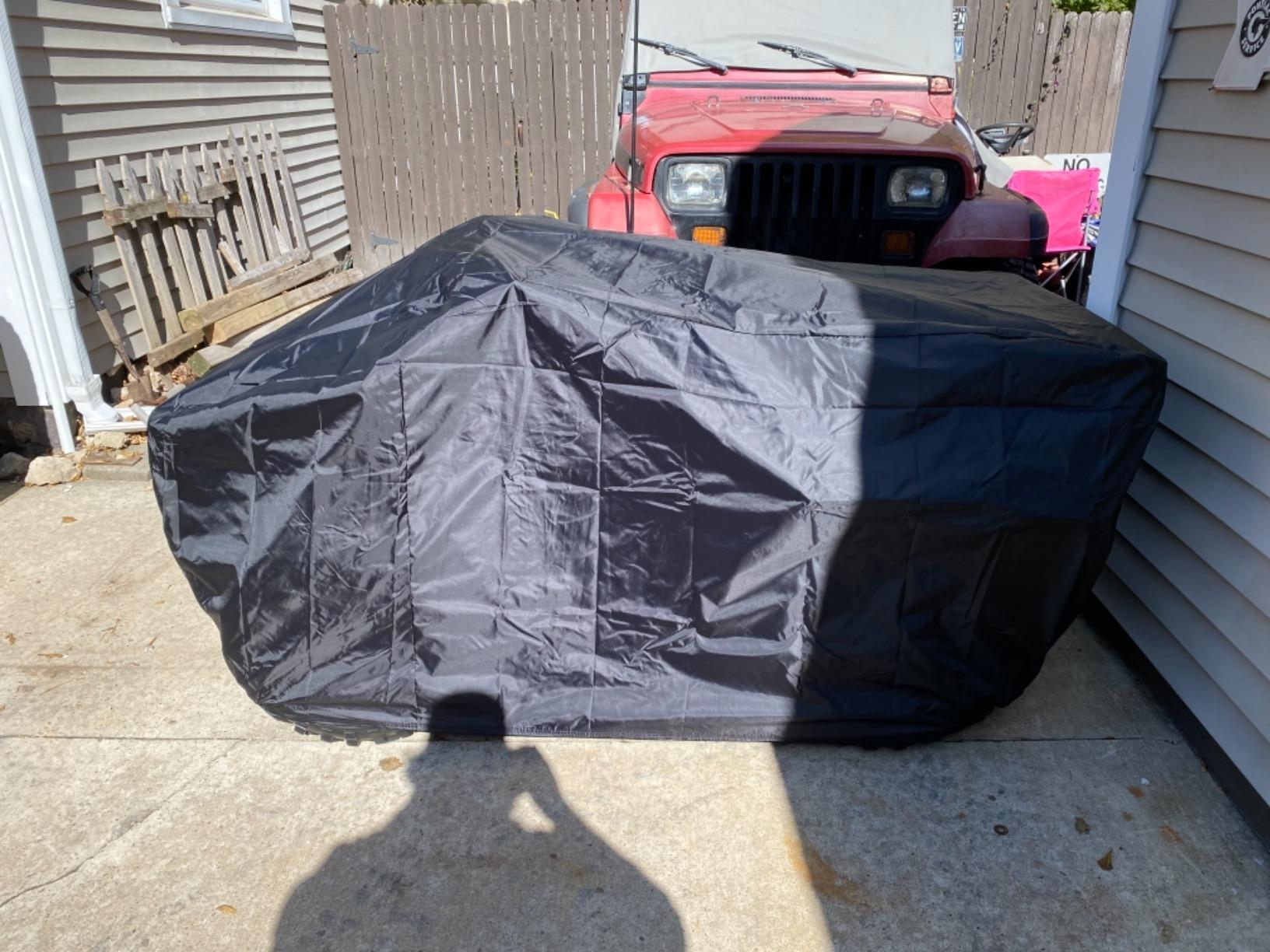 NEVERLAND Waterproof Snow Blower Cover, Standard Size Fits Single & Two customer photo 2