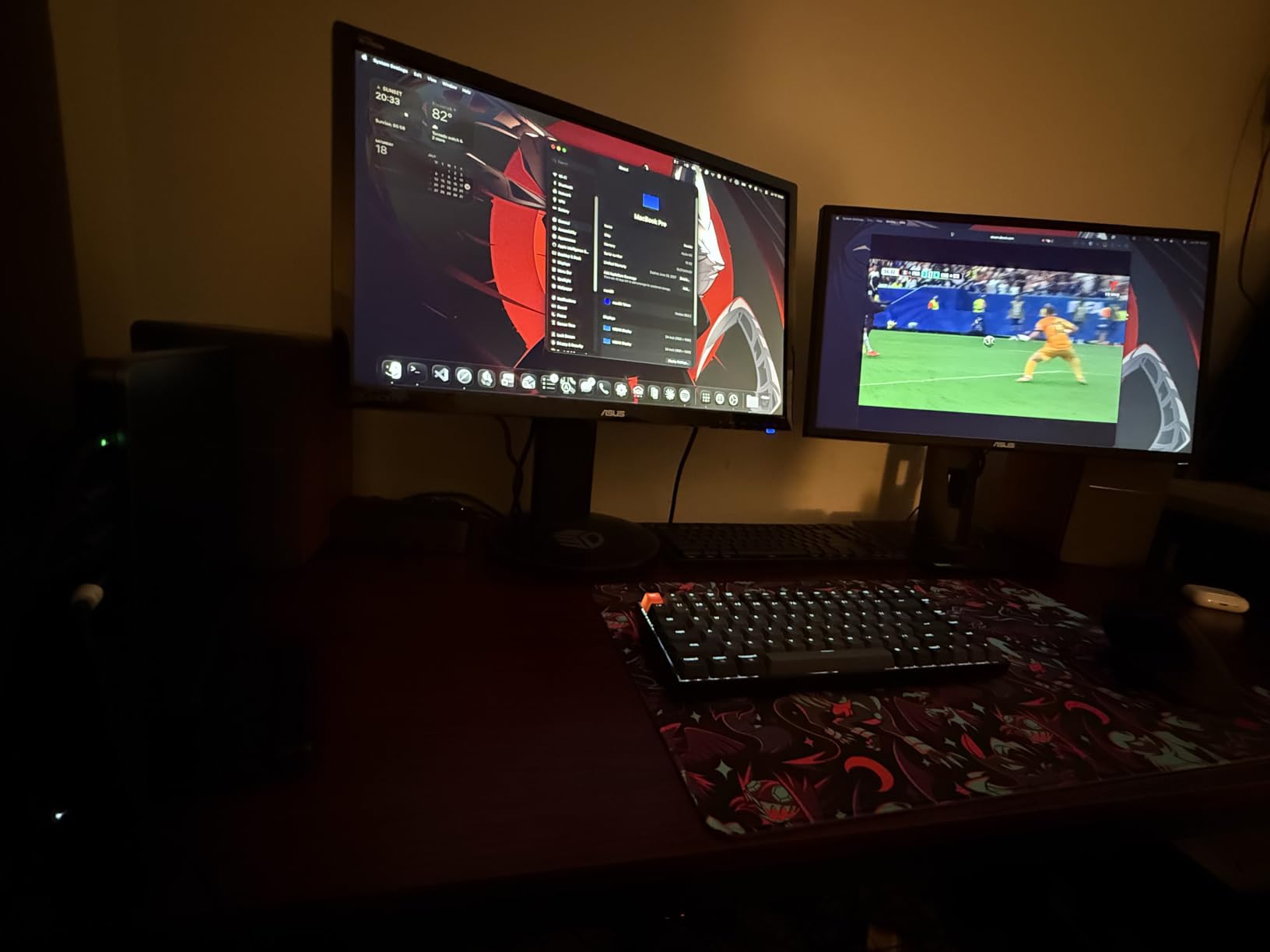 UGREEN 8K@60Hz HDMI Displayport KVM Switch 3 Monitors 2 Computers, Aluminum customer photo 1
