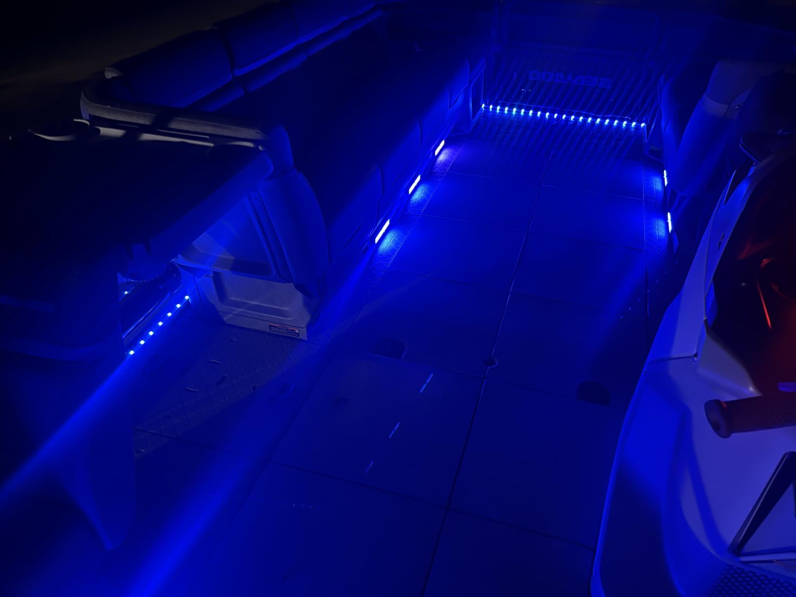 65.6FT Boat Lights LED Waterproof, Pontoon Boat Led Lights Strip, Marine Led Strip Light, Multicolor 12v RGB LED Strips Outdoor IP67, Night Fishing Lighting with APP & Remote for Bass Jon, RV, Kayak customer photo 2