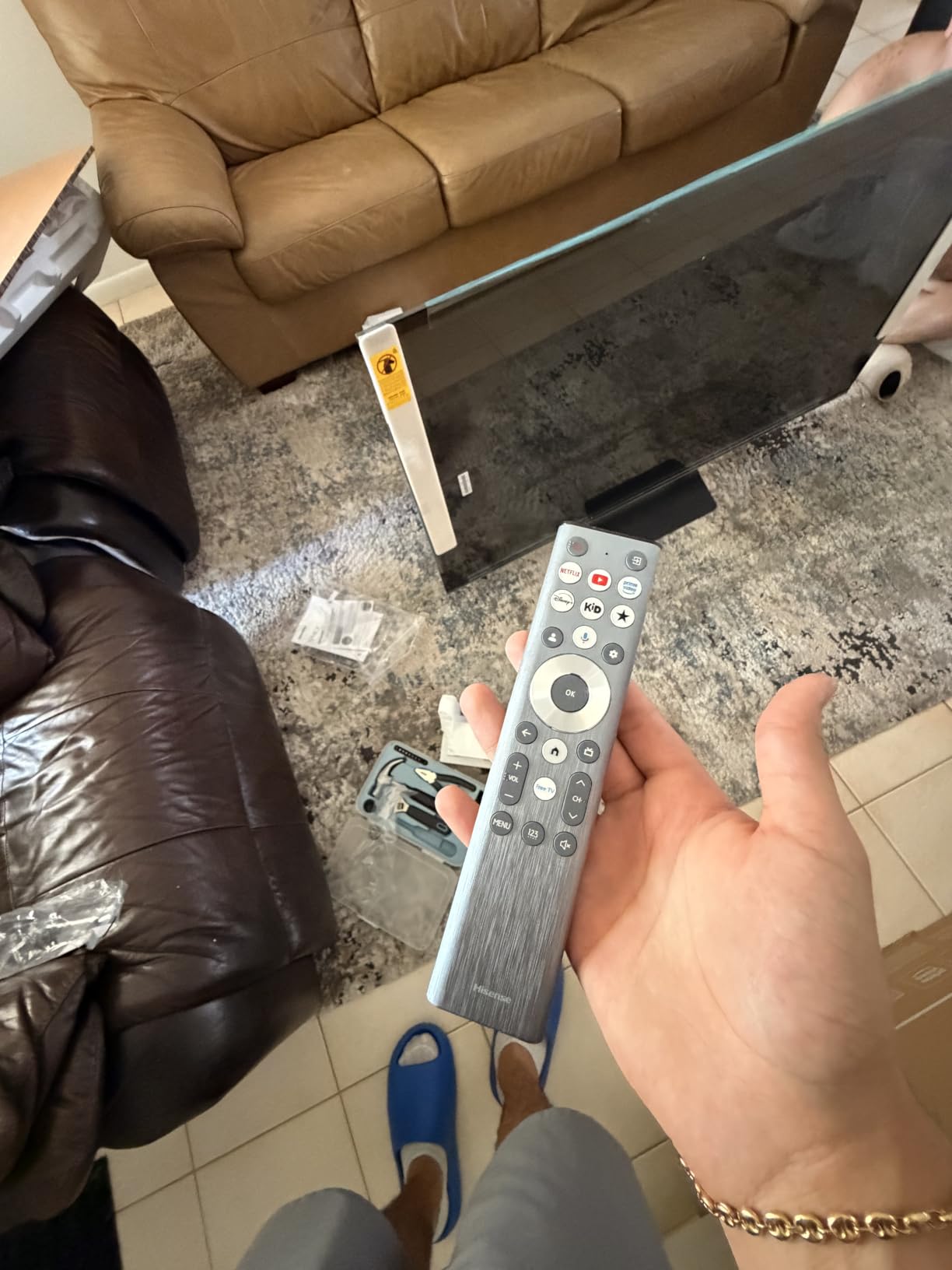 Hisense 75U7SG customer photo 1