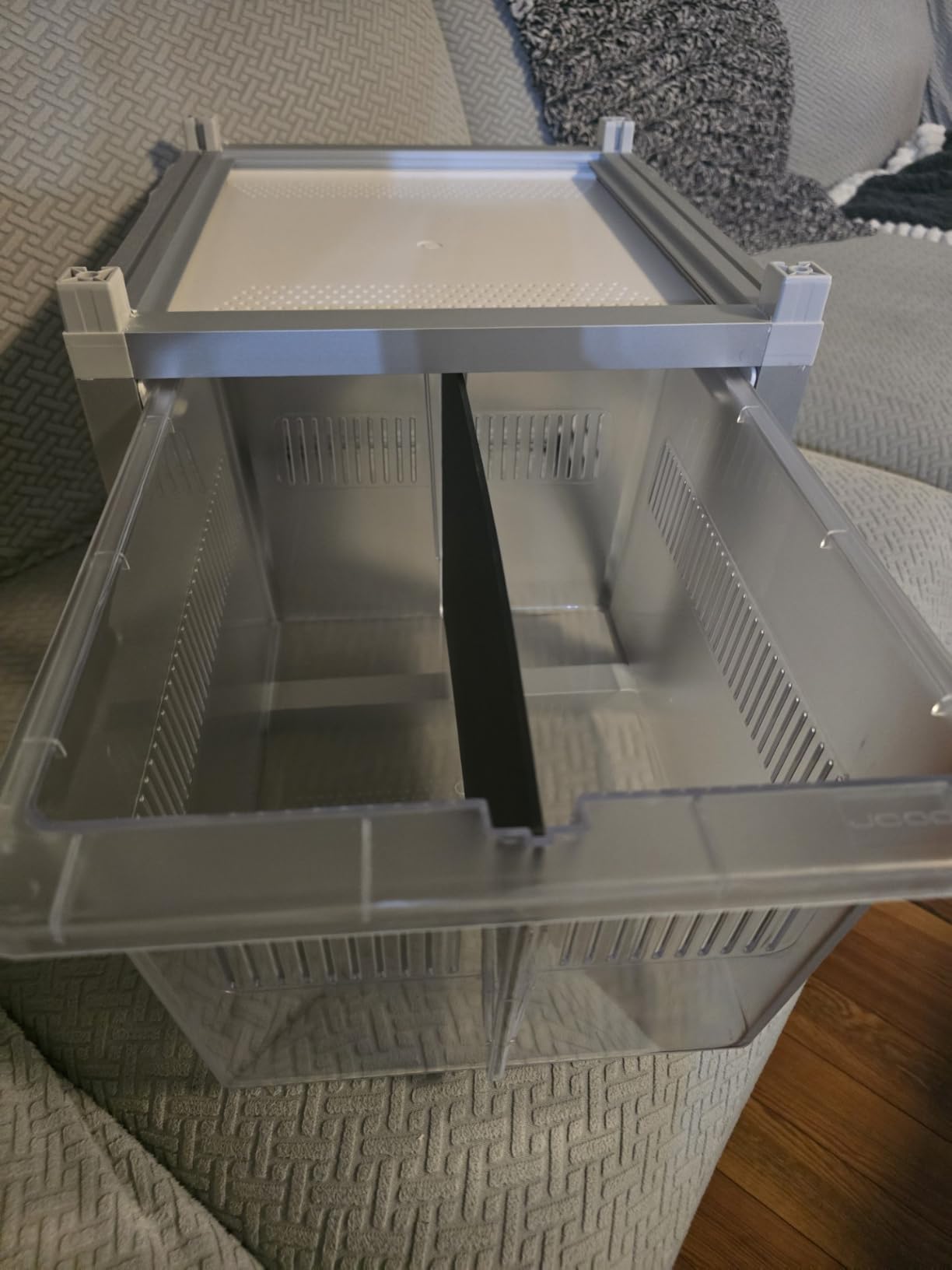 13x10x8 Stackable Reptile Rack, 6-Level, Removable Divider, Ventilated customer photo 1