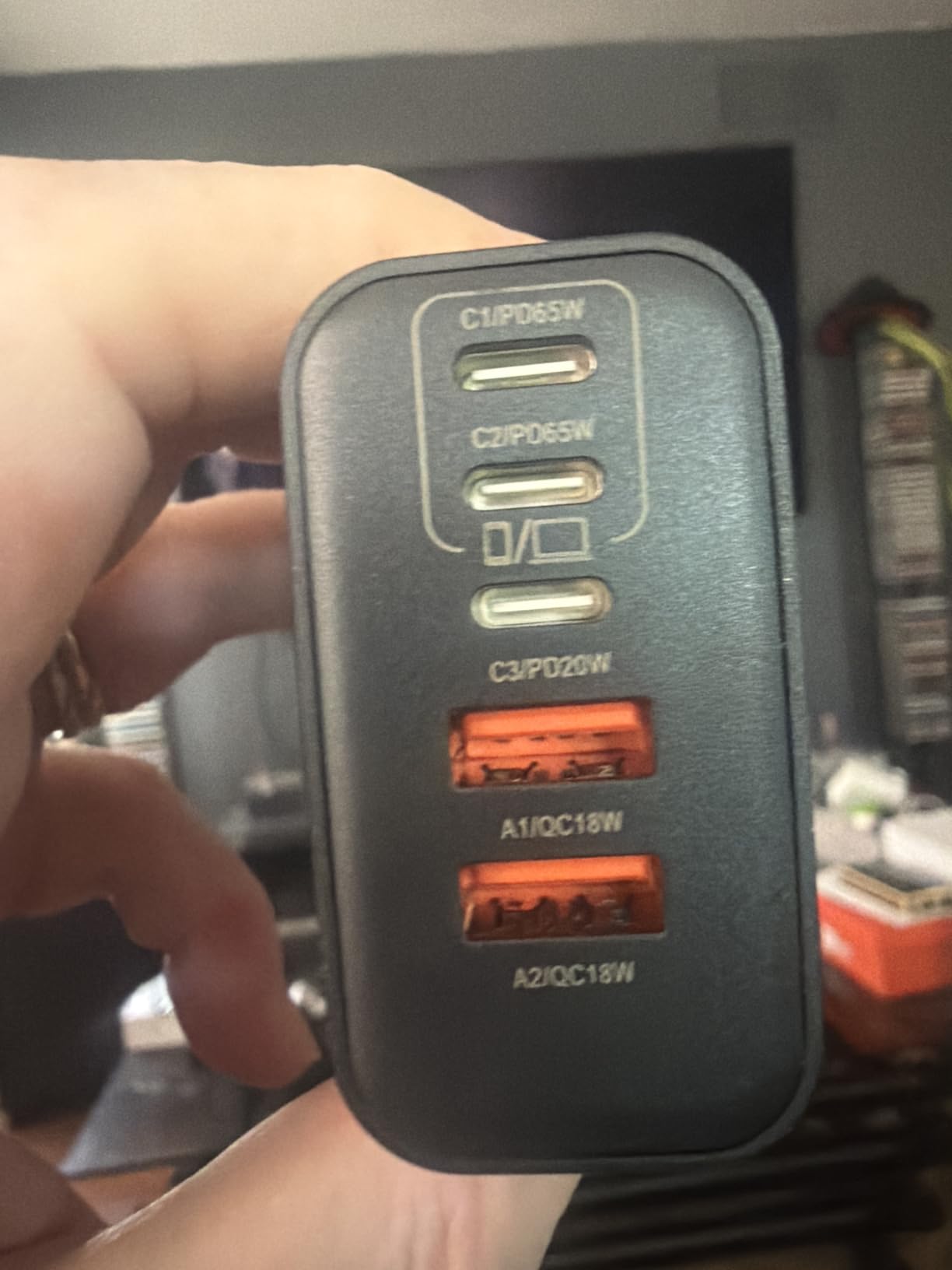 USB C Super Fast Charger Block, 100W USBC Charging Block Wall Plug Adapter customer photo 1