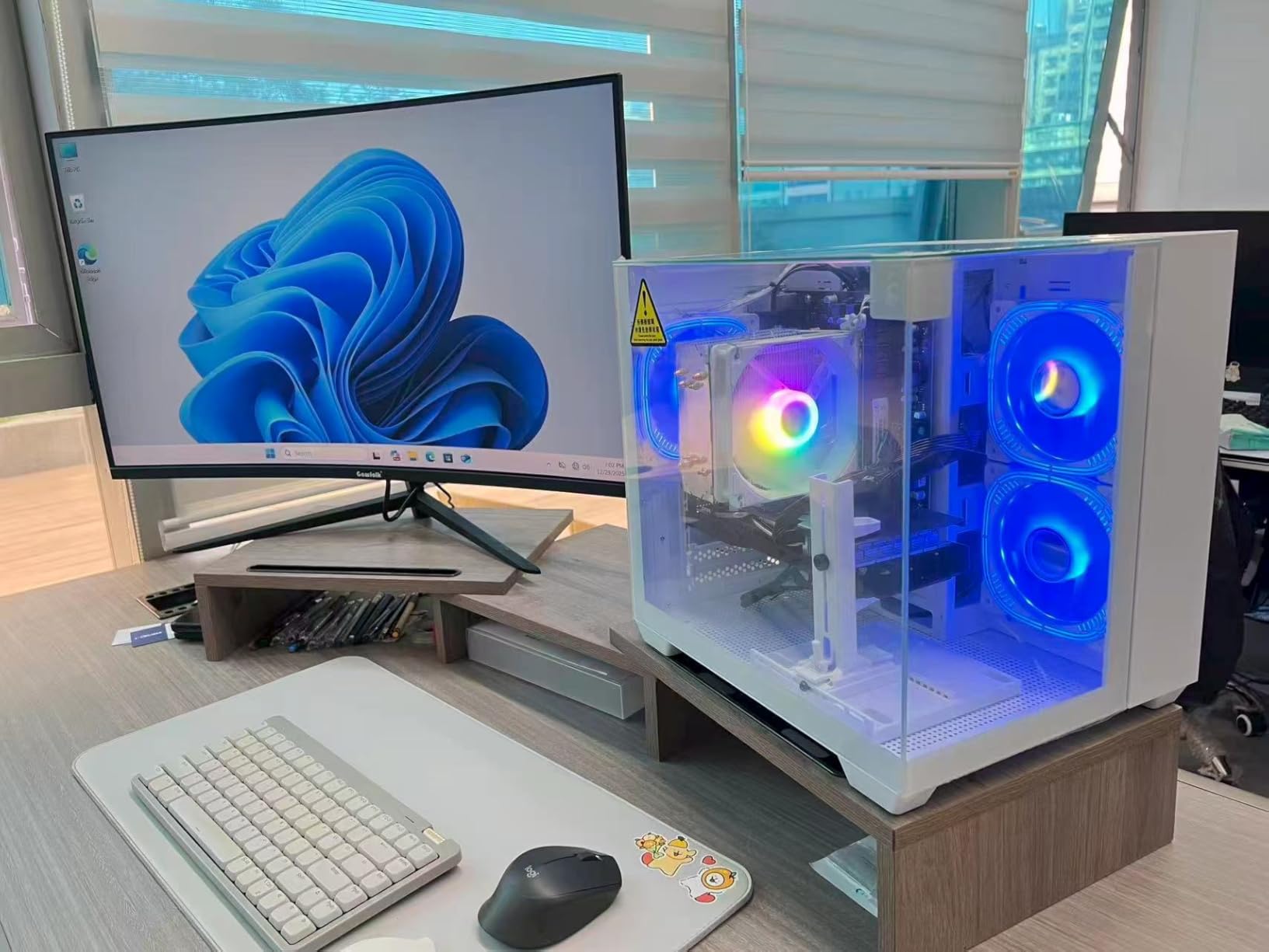 Gaming PC Desktop, GeForce RTX 3050 8GB GDDR6, AMD Ryzen 7 4700LE customer photo 2
