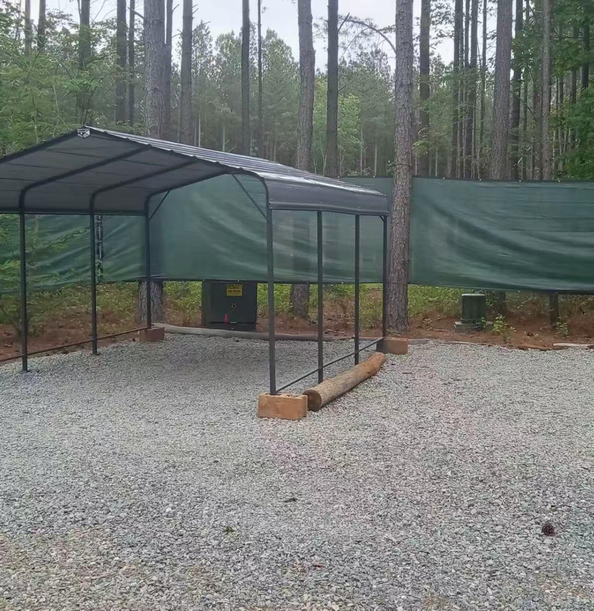 AirWire 20x30 FT Metal Carport Canopy with Reinforced Base customer photo 2