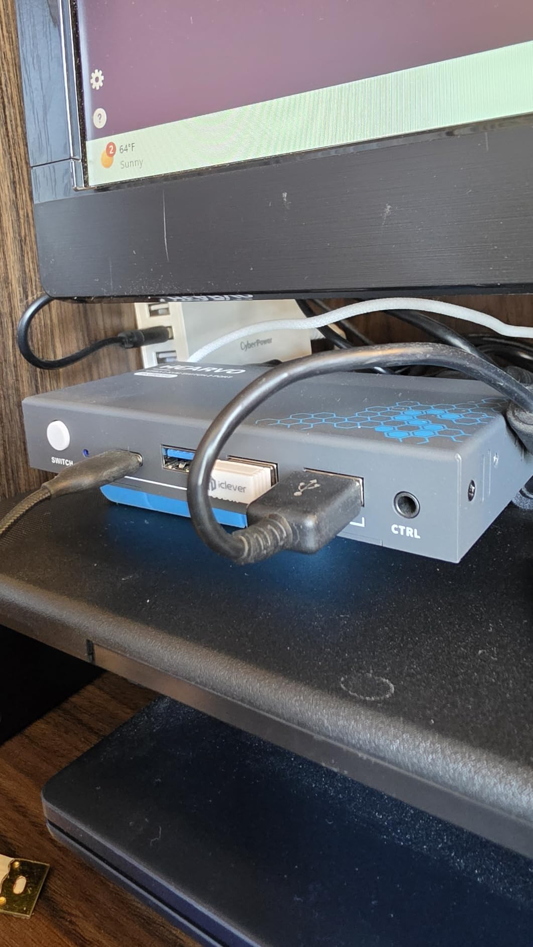 DisplayPort KVM Switch 2 Monitors 2 Computers, 8K@60Hz Dual Monitors DP KVM customer photo 2