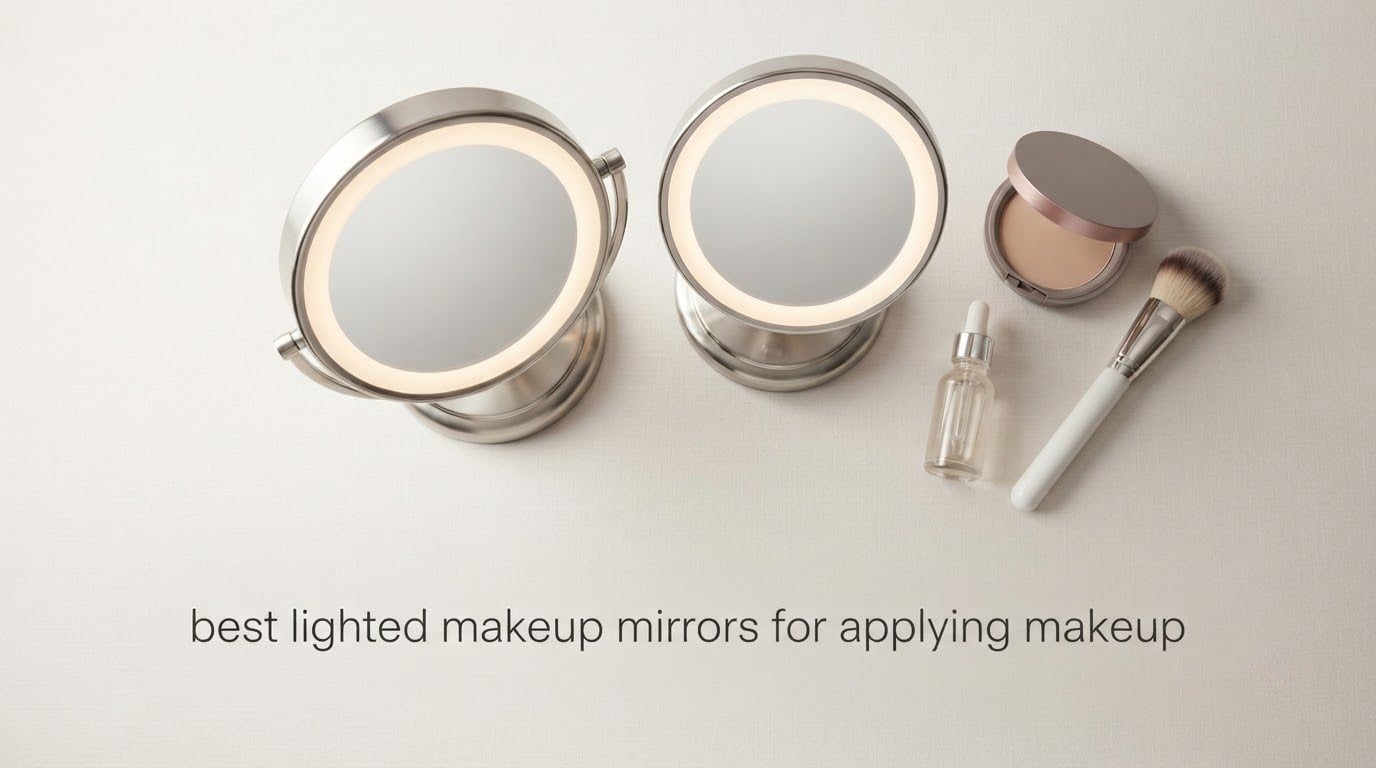 best lighted makeup mirrors for applying makeup