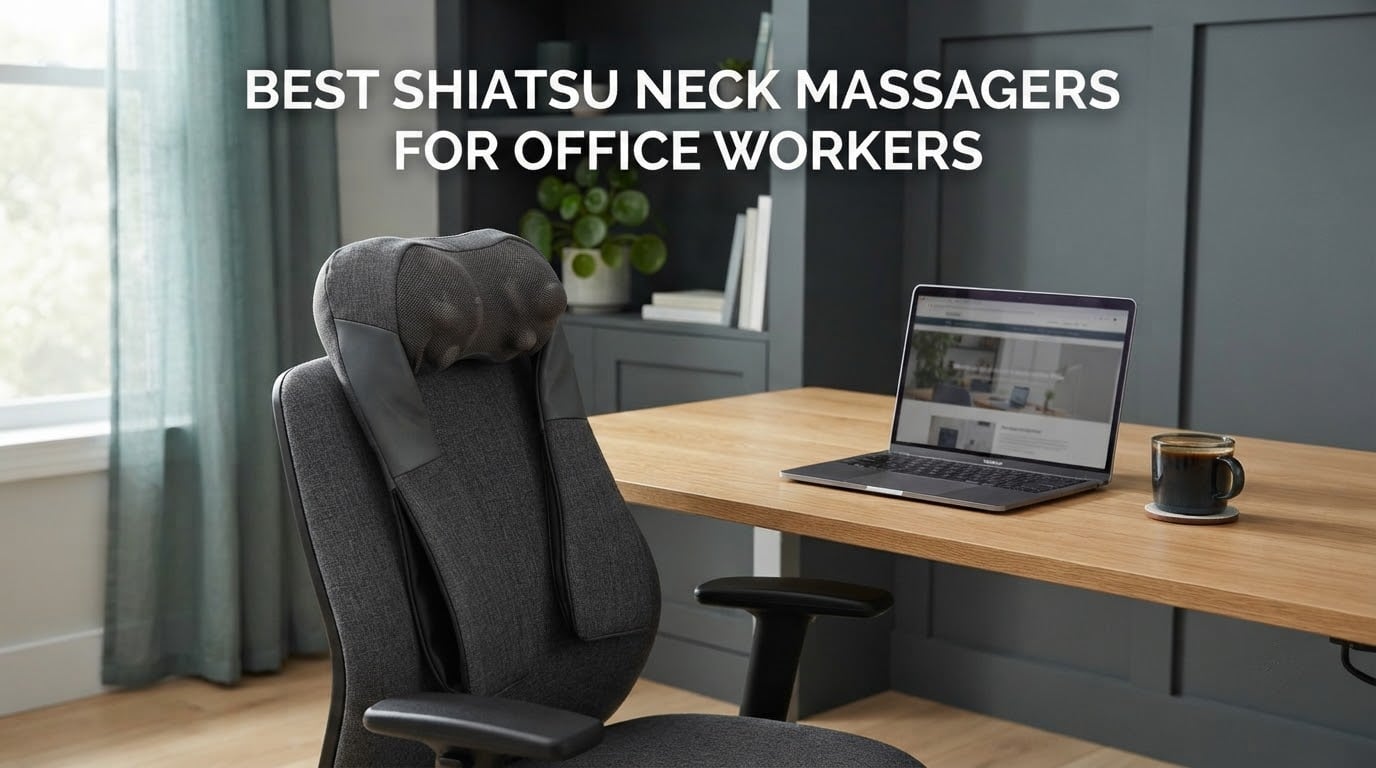 best shiatsu neck massagers for office workers
