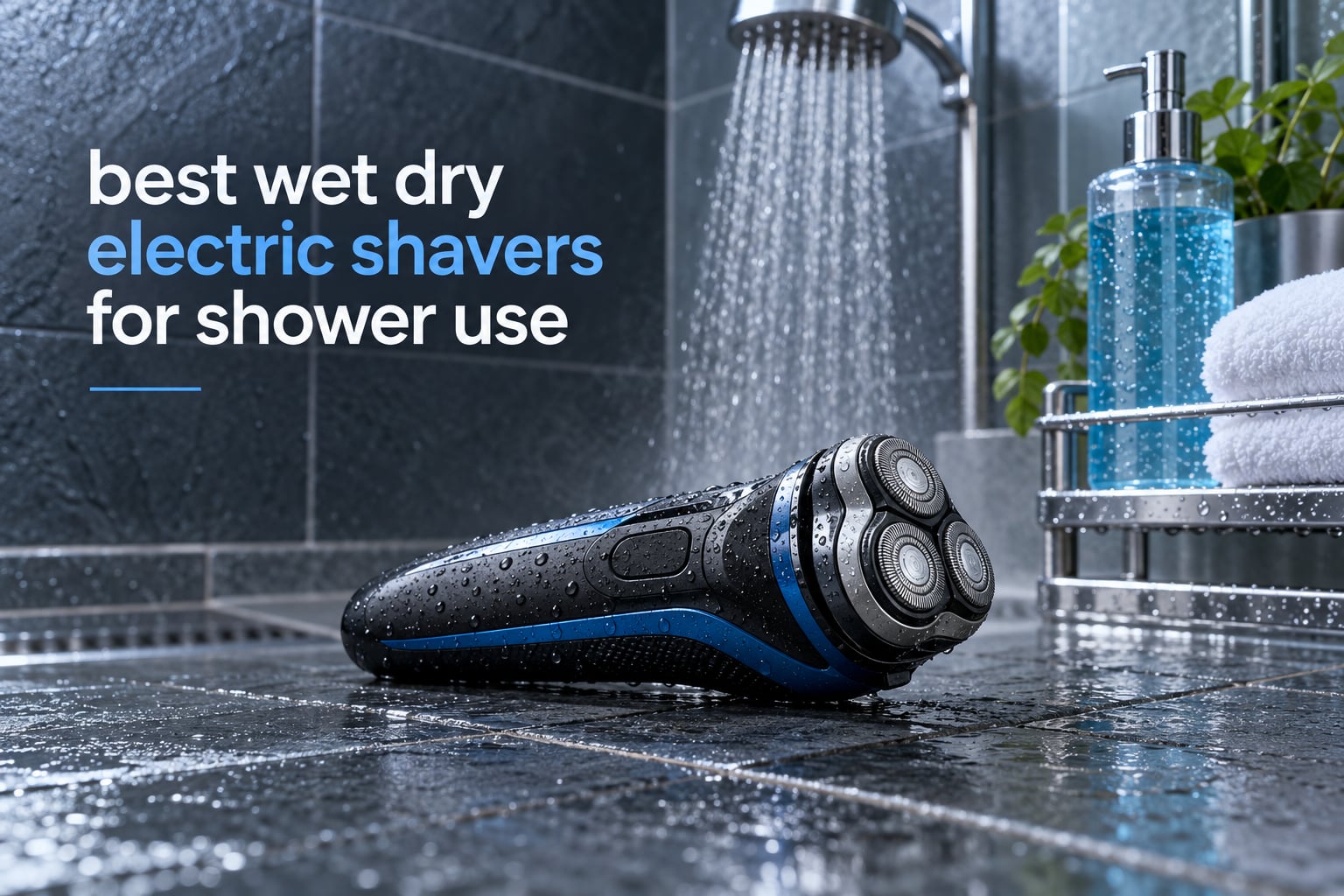best wet dry electric shavers for shower use