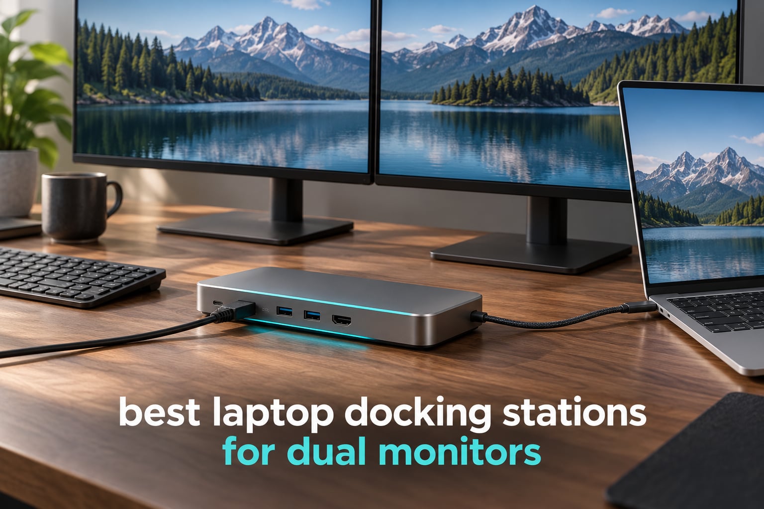 best laptop docking stations for dual monitors