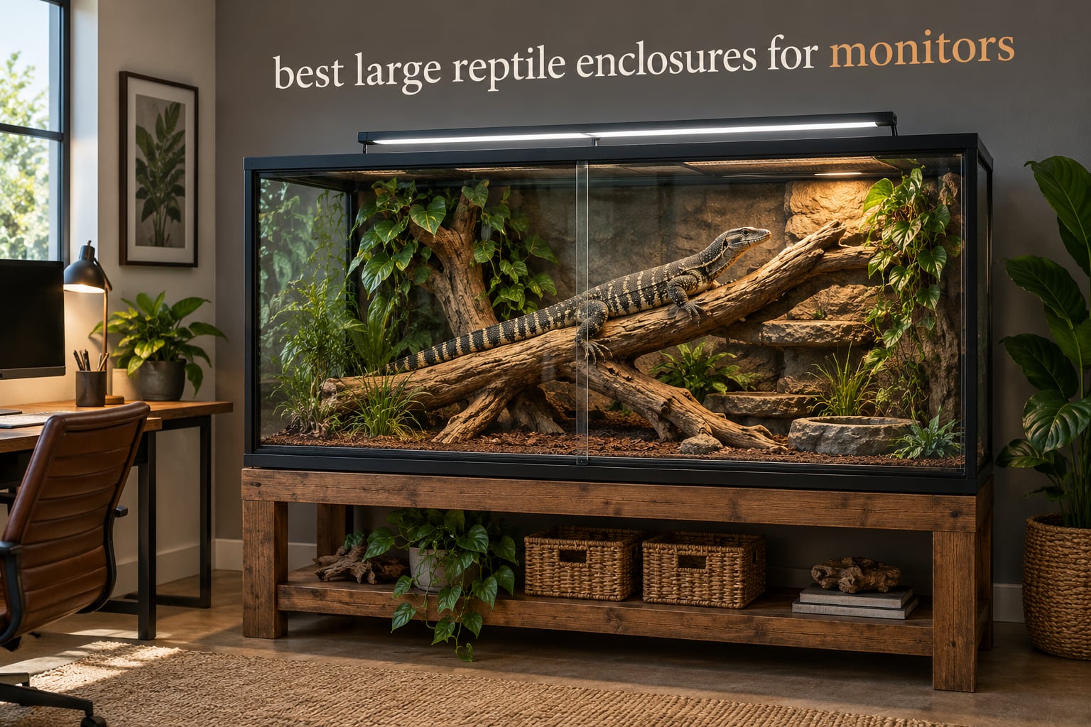 best large reptile enclosures for monitors
