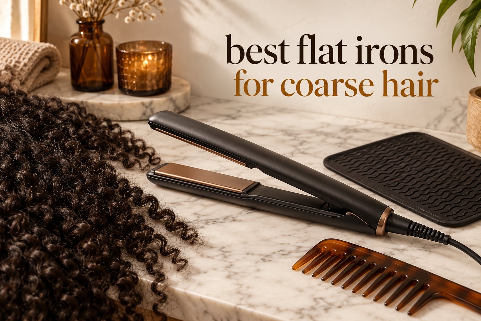 best flat irons for coarse hair