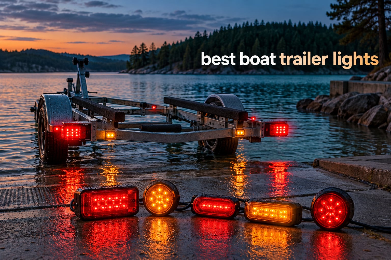 best boat trailer lights