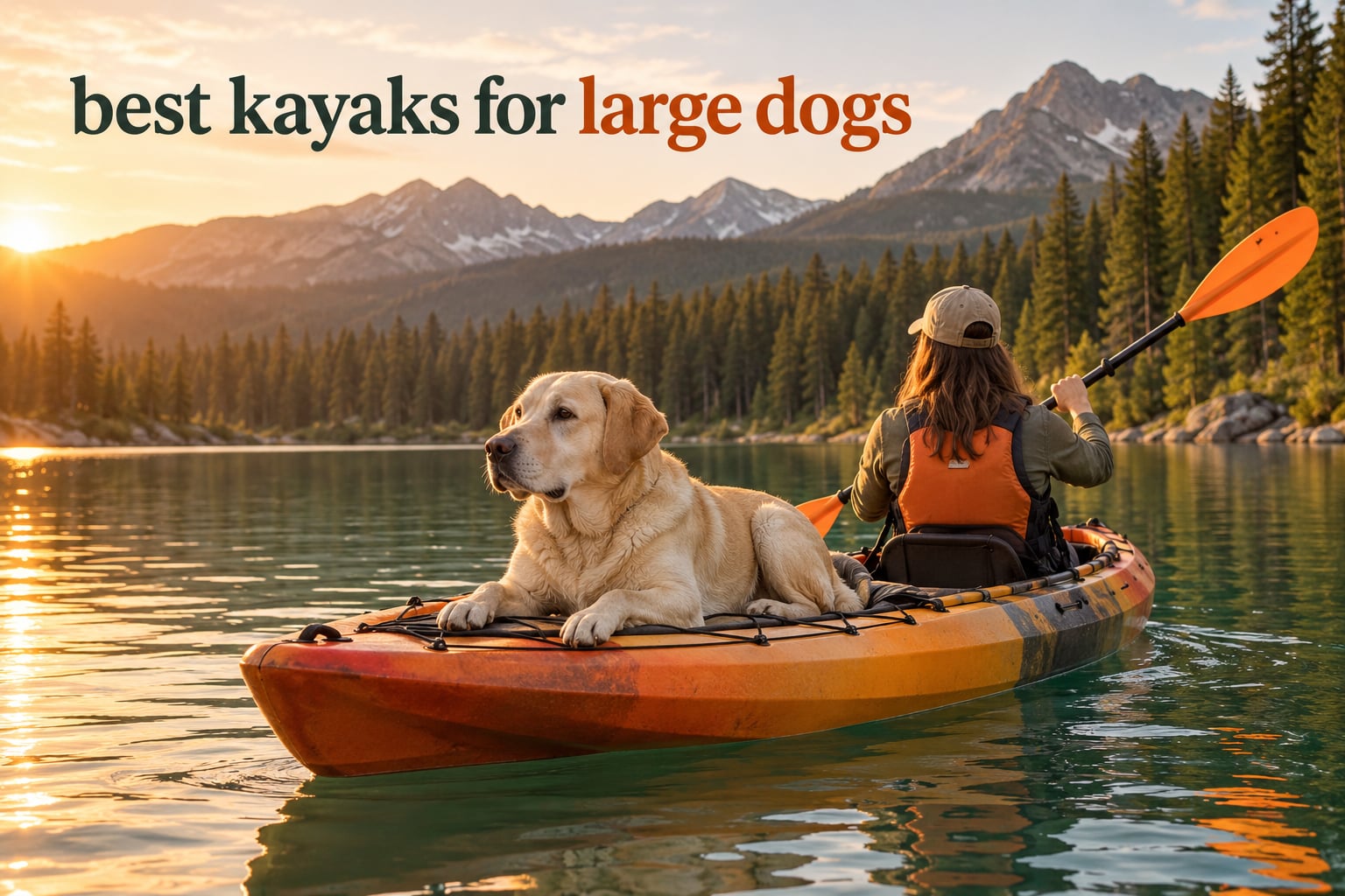 best kayaks for large dogs