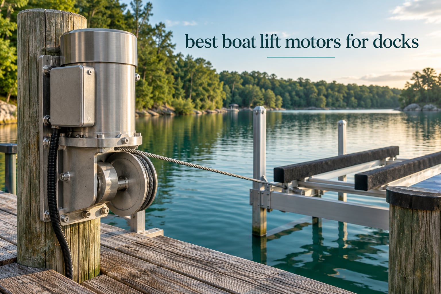 best boat lift motors for docks