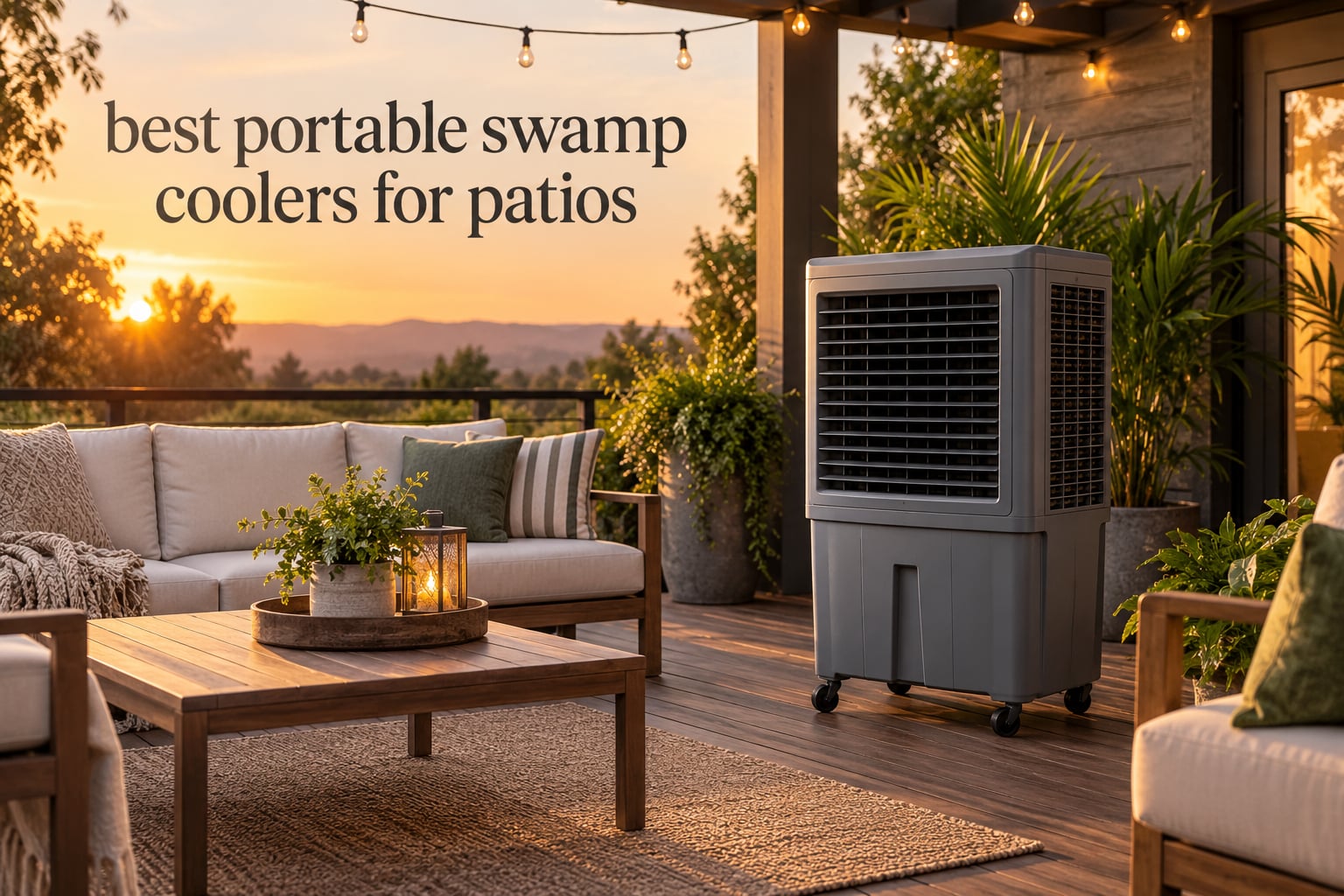 best portable swamp coolers for patios