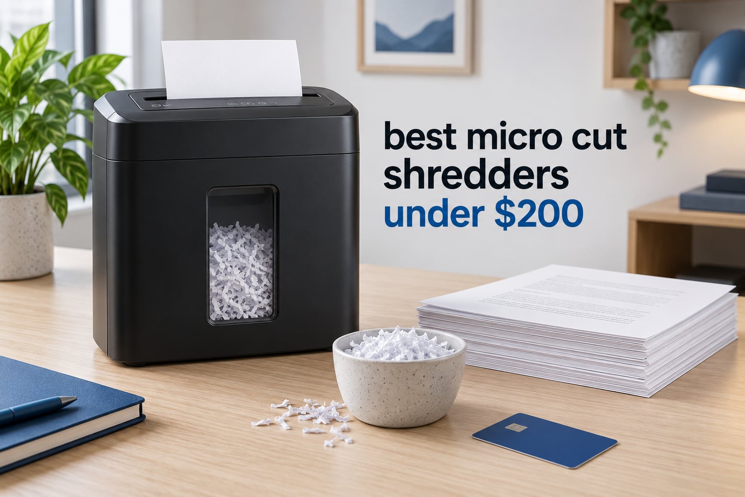 best micro cut shredders under $200