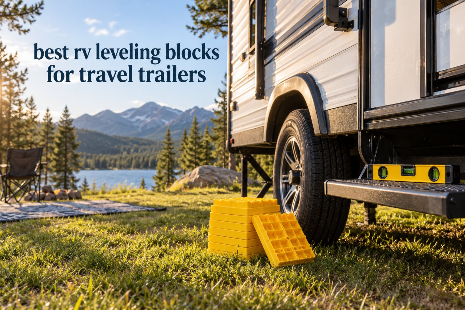 best rv leveling blocks for travel trailers