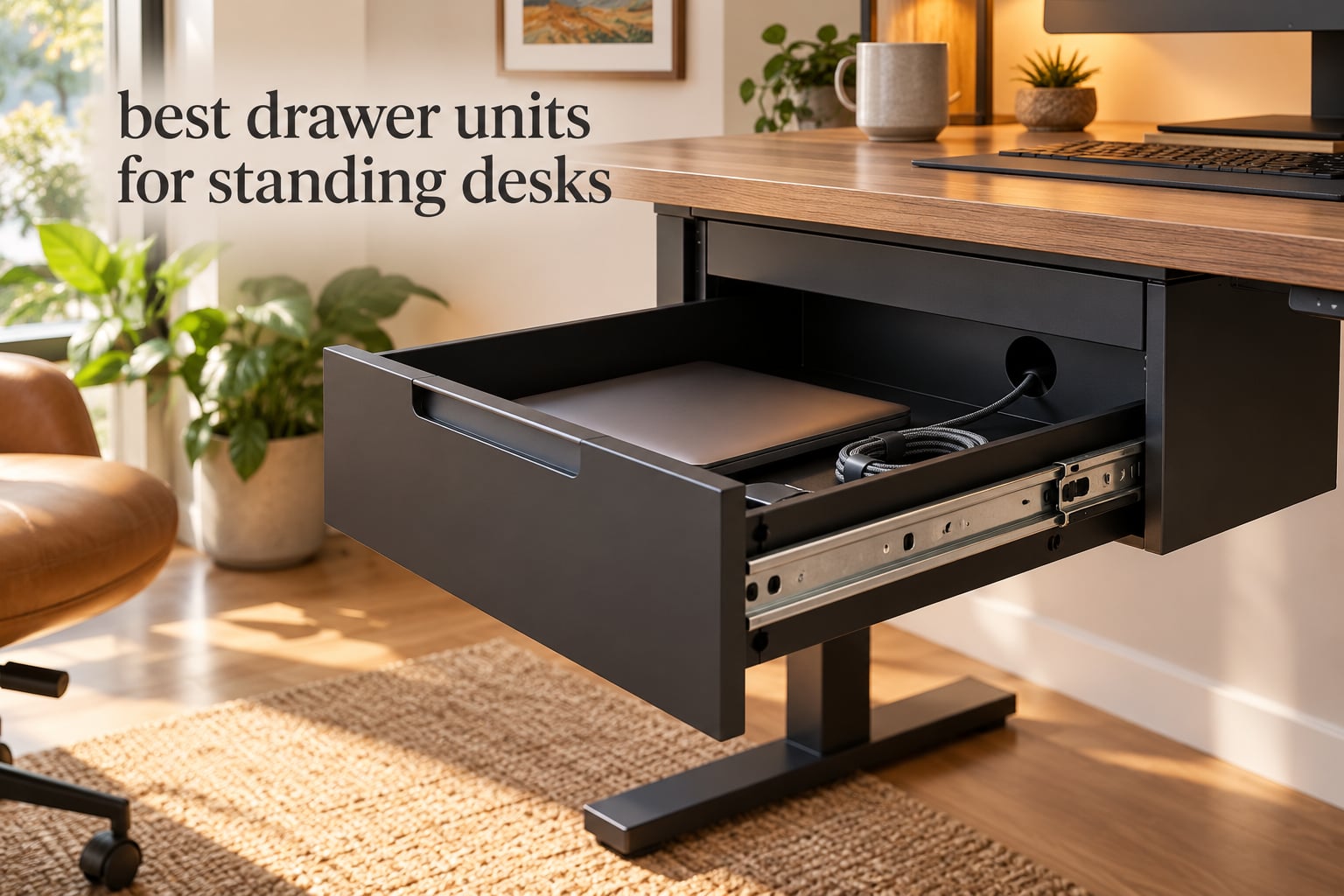 best drawer units for standing desks