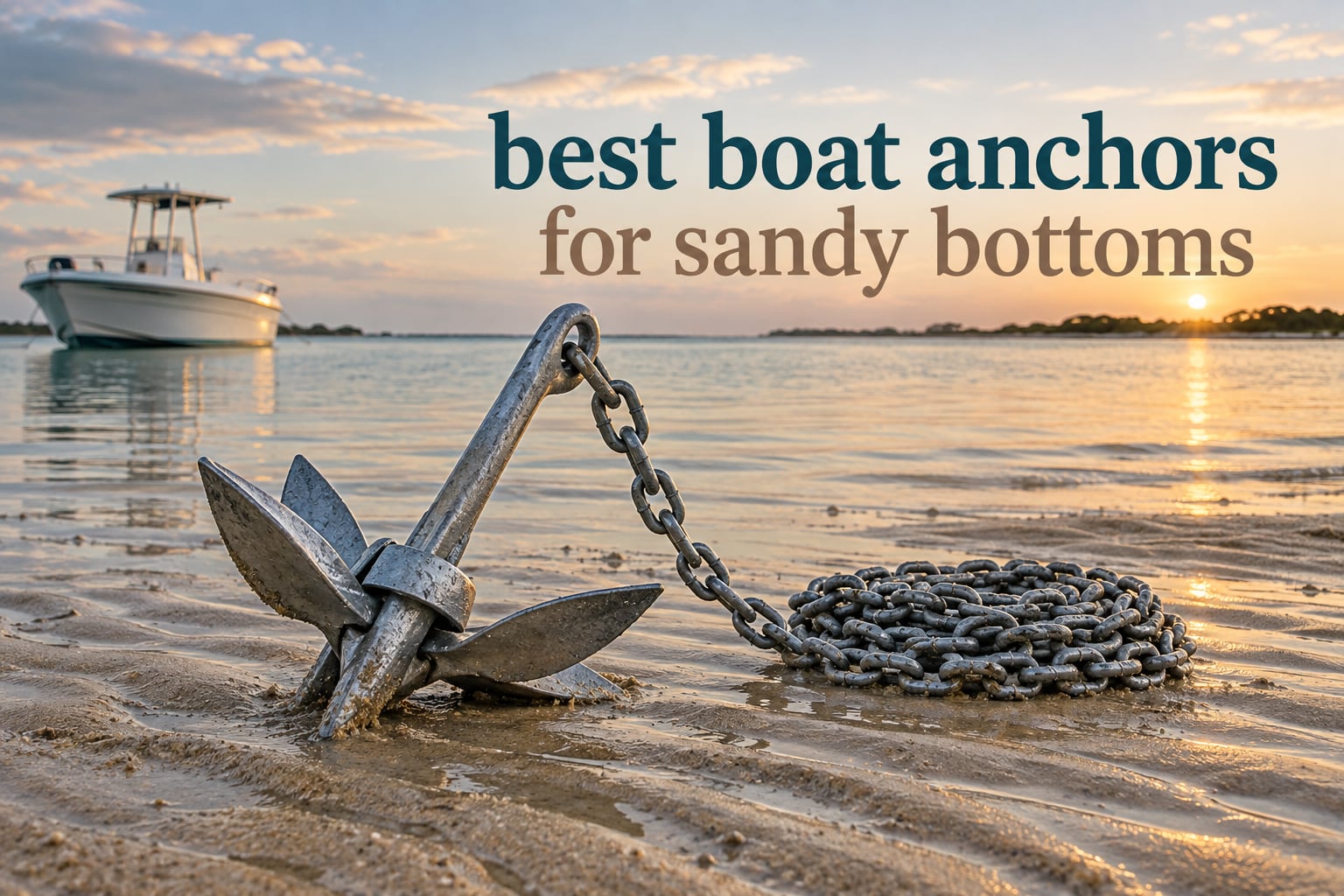 best boat anchors for sandy bottoms