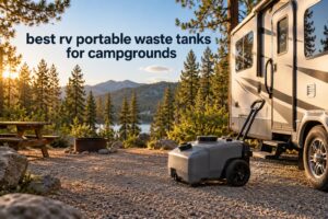 best rv portable waste tanks for campgrounds