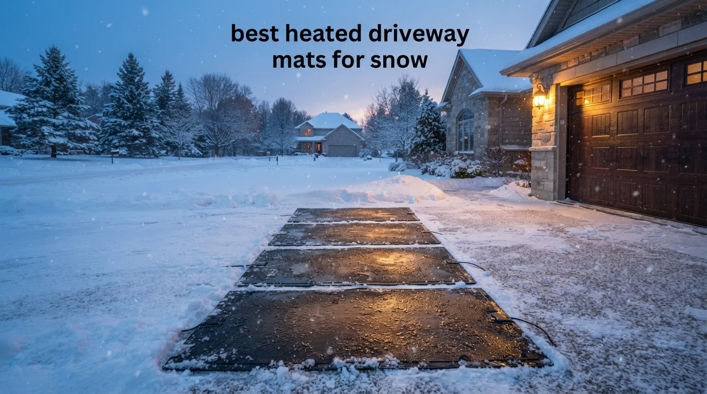 best heated driveway mats for snow