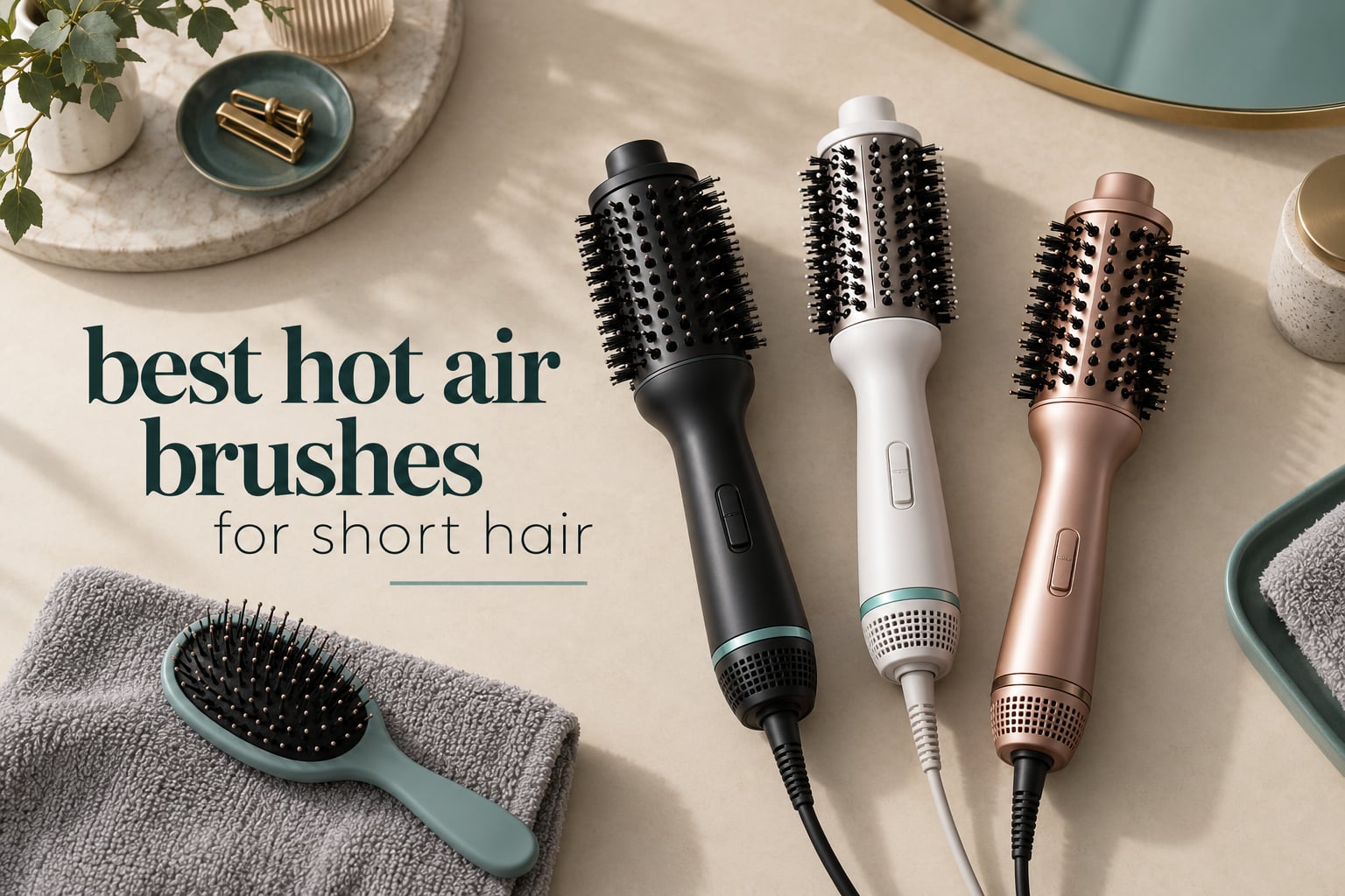 best hot air brushes for short hair