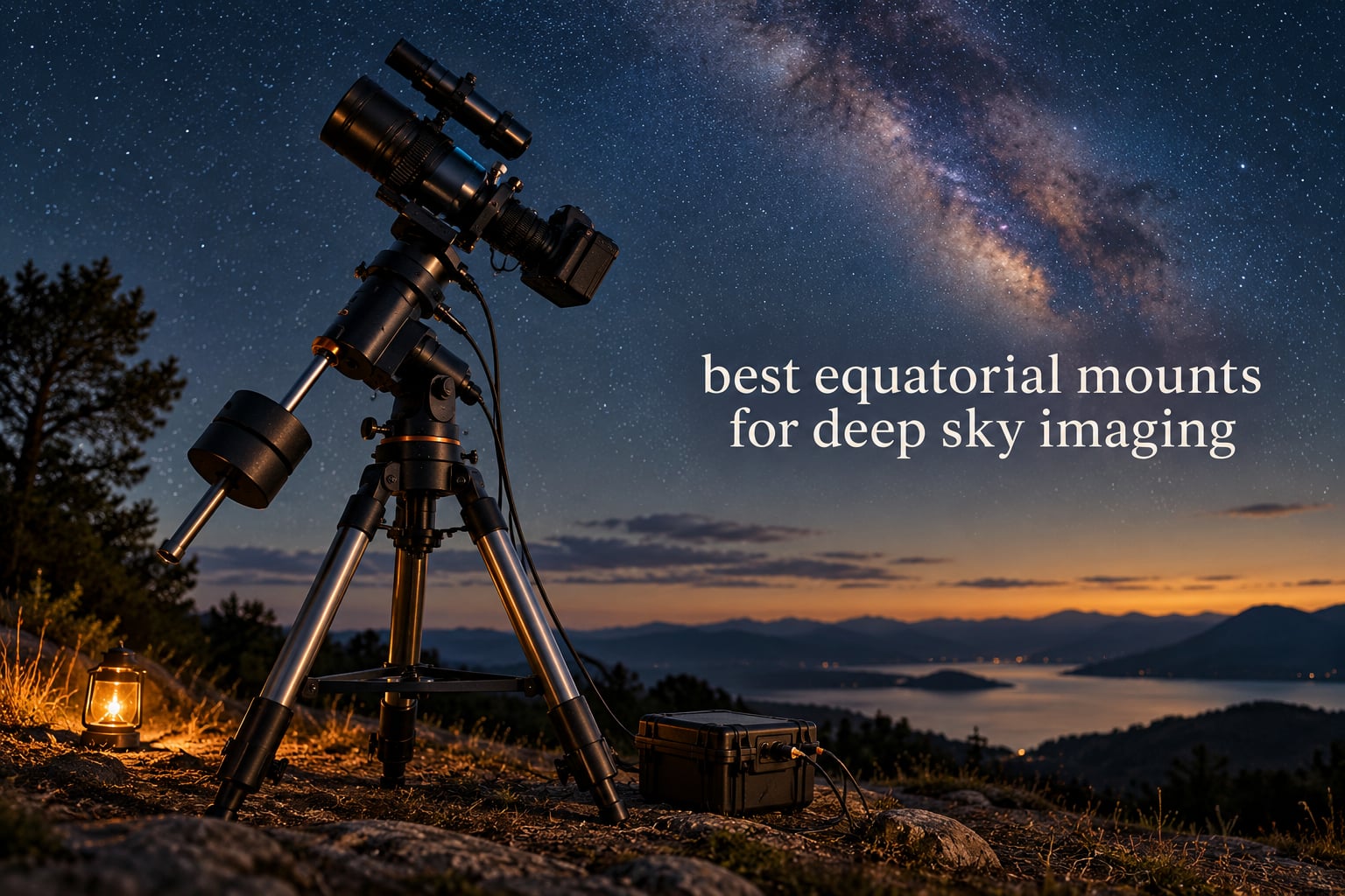 best equatorial mounts for deep sky imaging