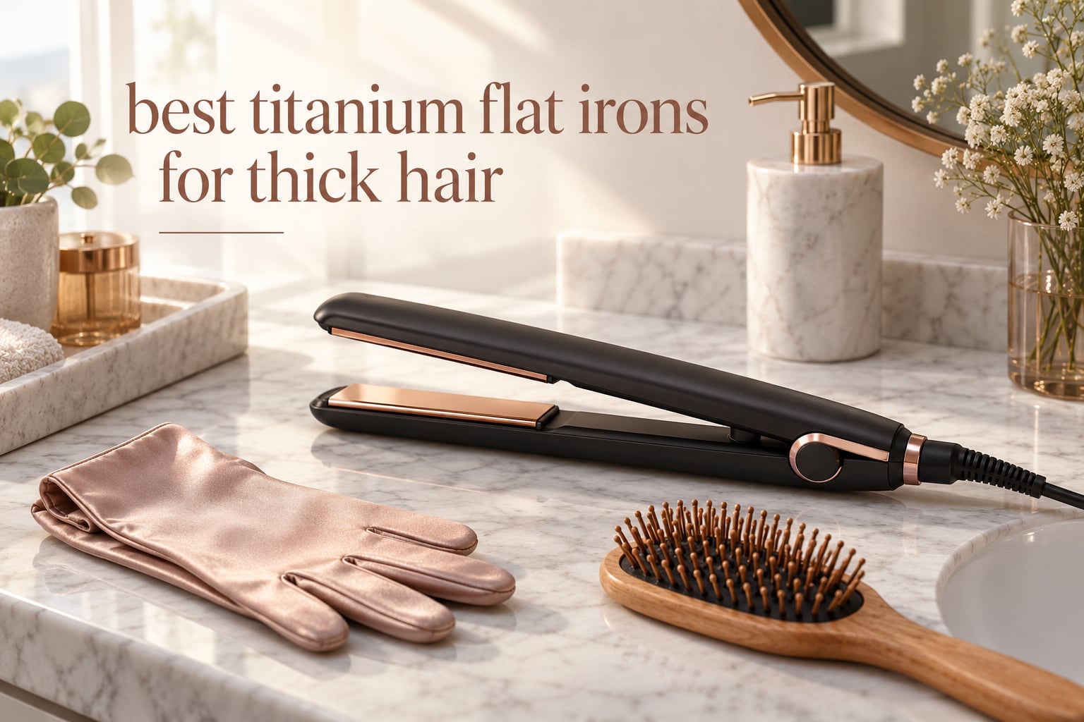 best titanium flat irons for thick hair