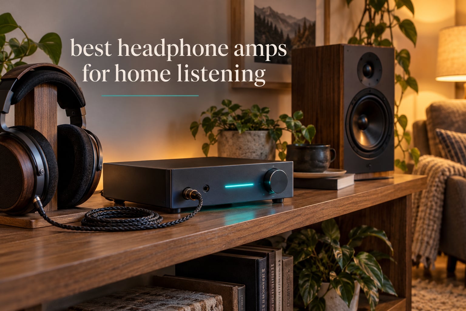 best headphone amps for home listening