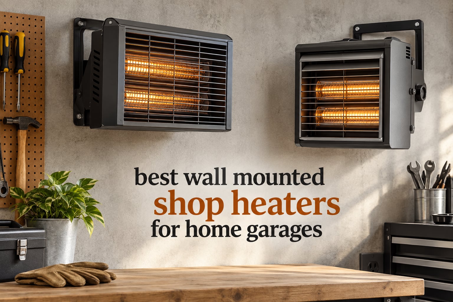 best wall mounted shop heaters for home garages