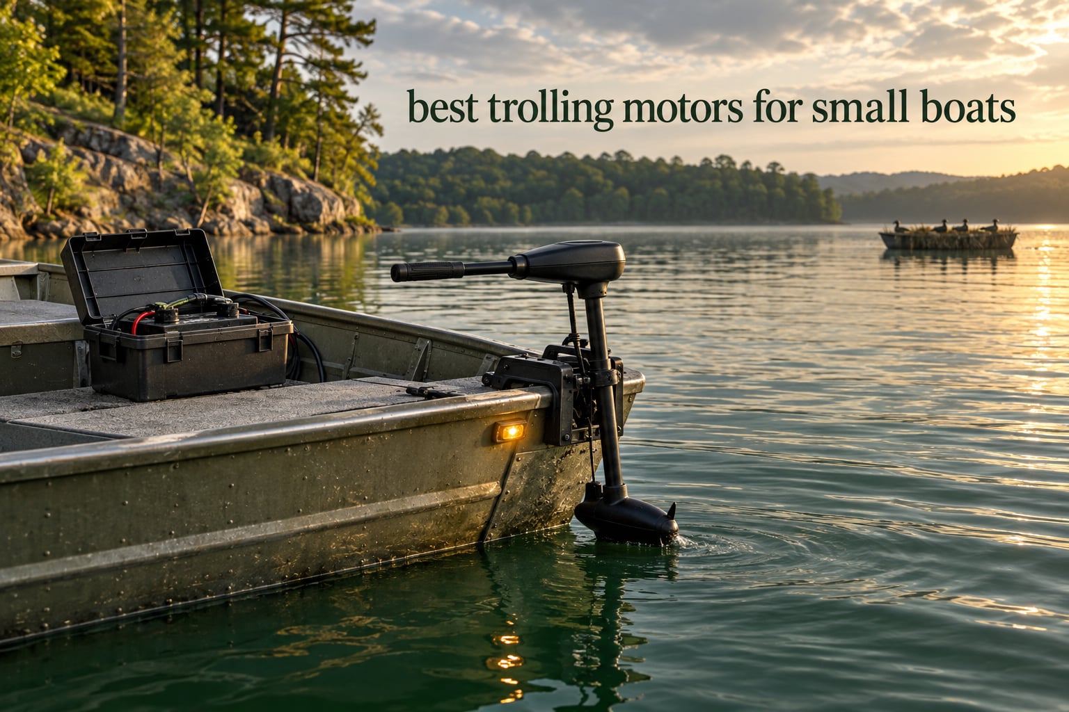 best trolling motors for small boats