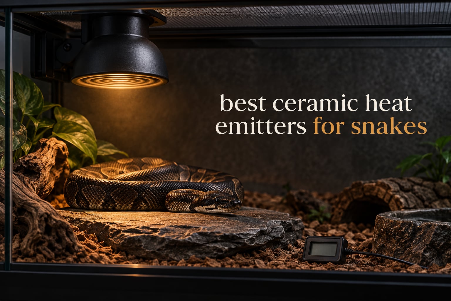best ceramic heat emitters for snakes