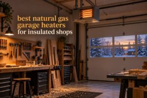 best natural gas garage heaters for insulated shops