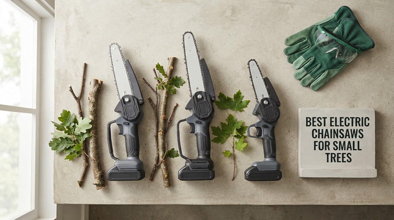 best electric chainsaws for small trees