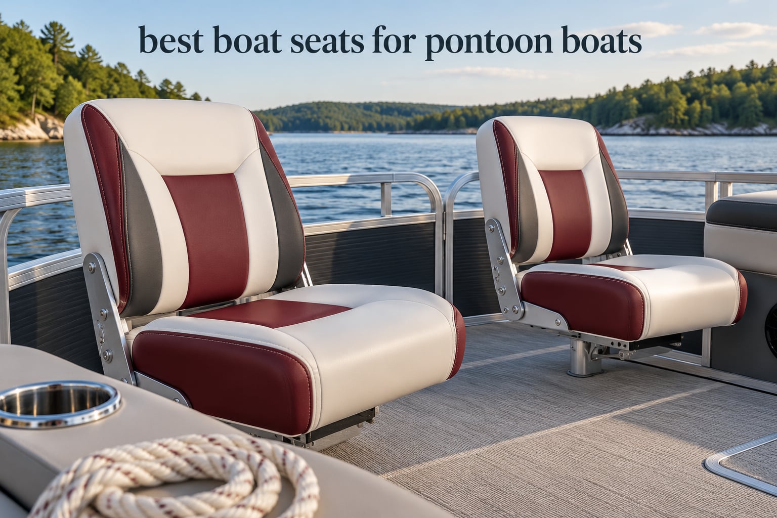 best boat seats for pontoon boats