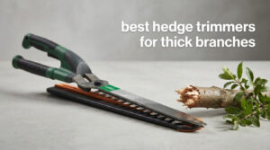 best hedge trimmers for thick branches