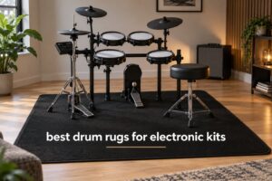 best drum rugs for electronic kits