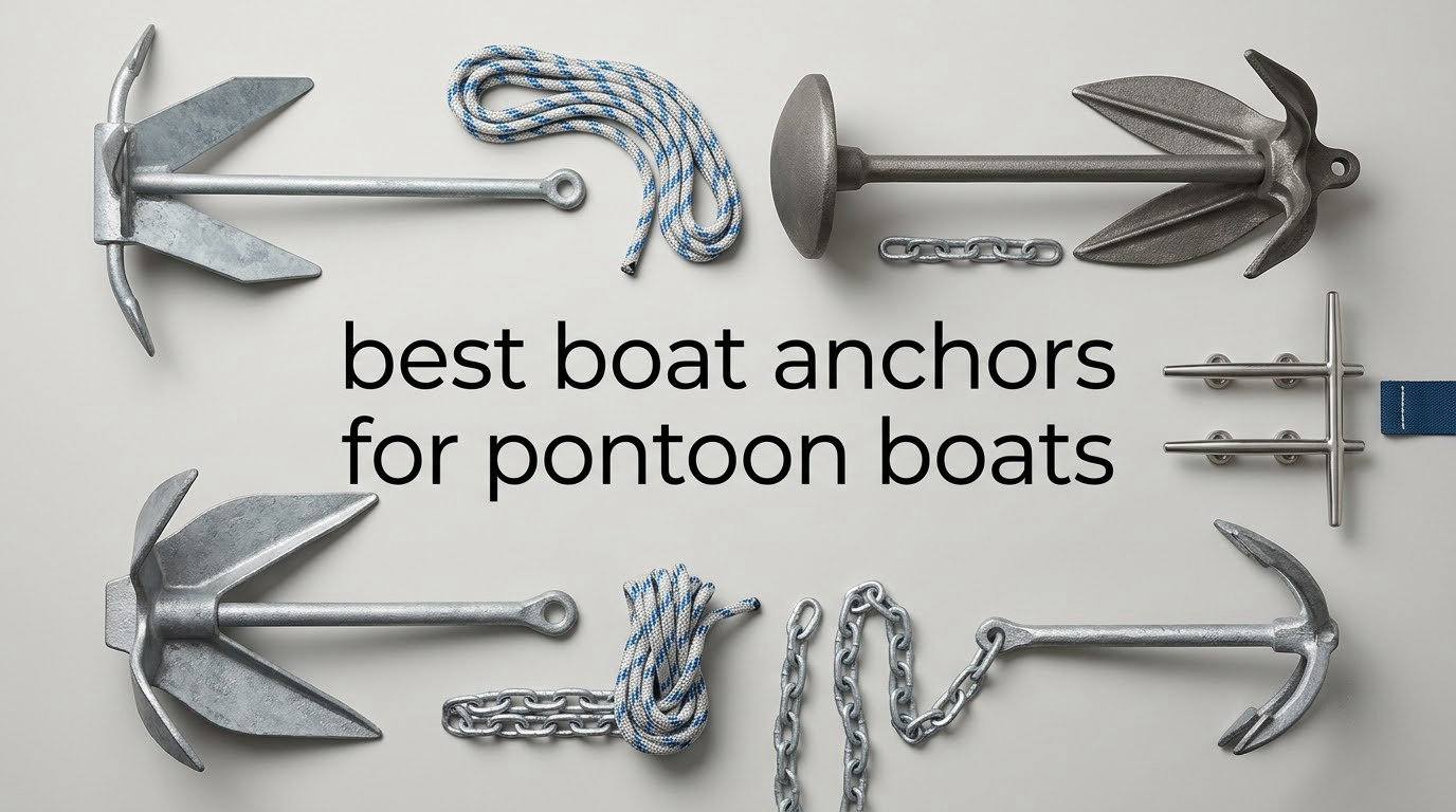 best boat anchors for pontoon boats