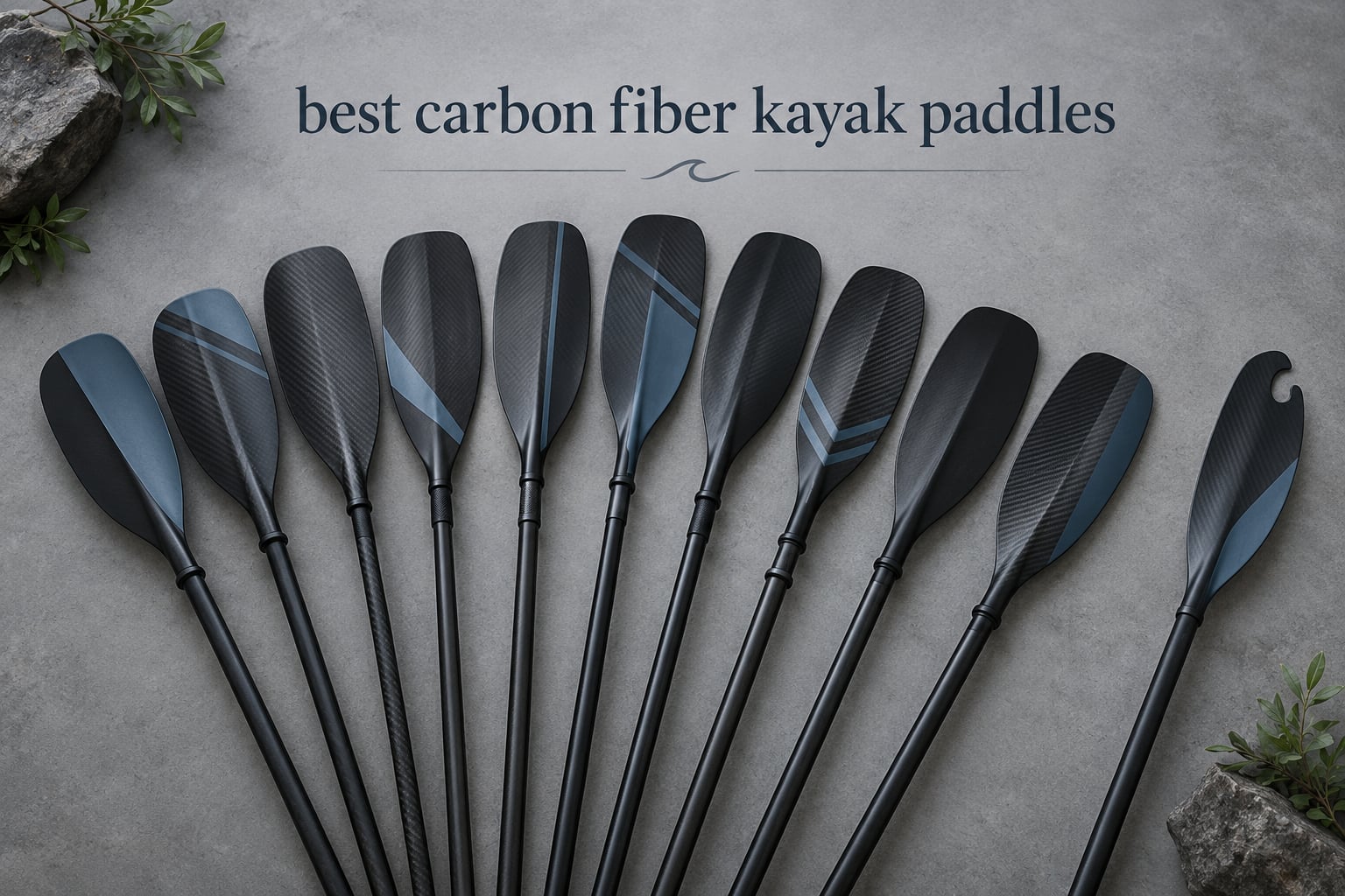 best carbon fiber kayak paddles