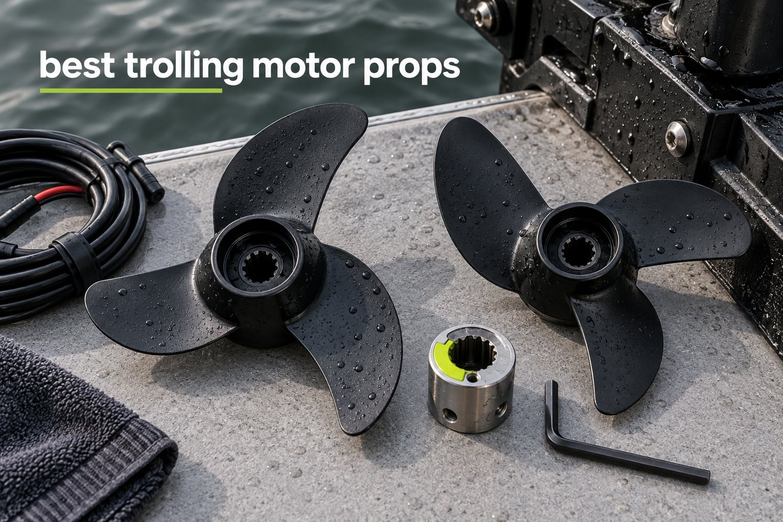best trolling motor props