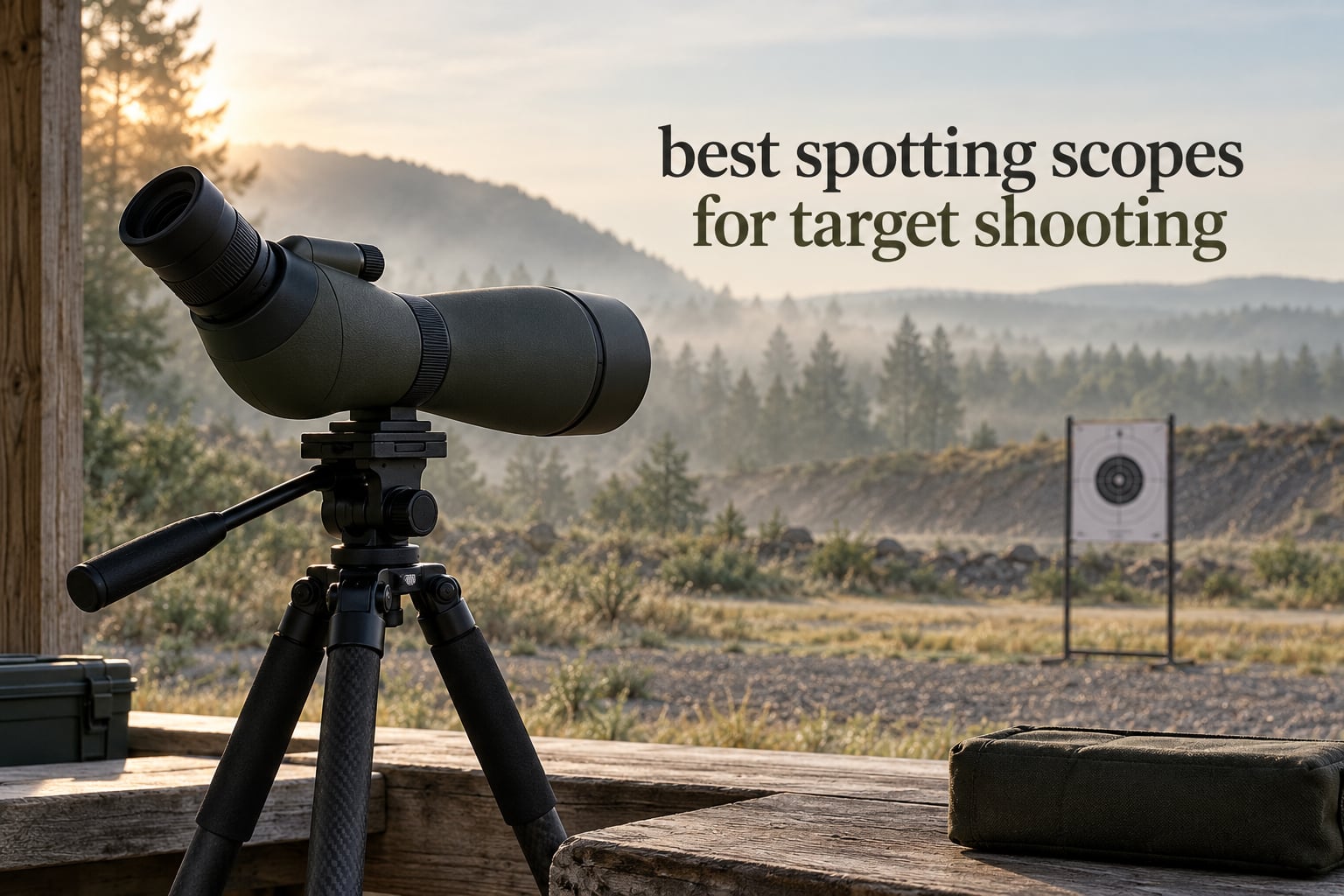 best spotting scopes for target shooting