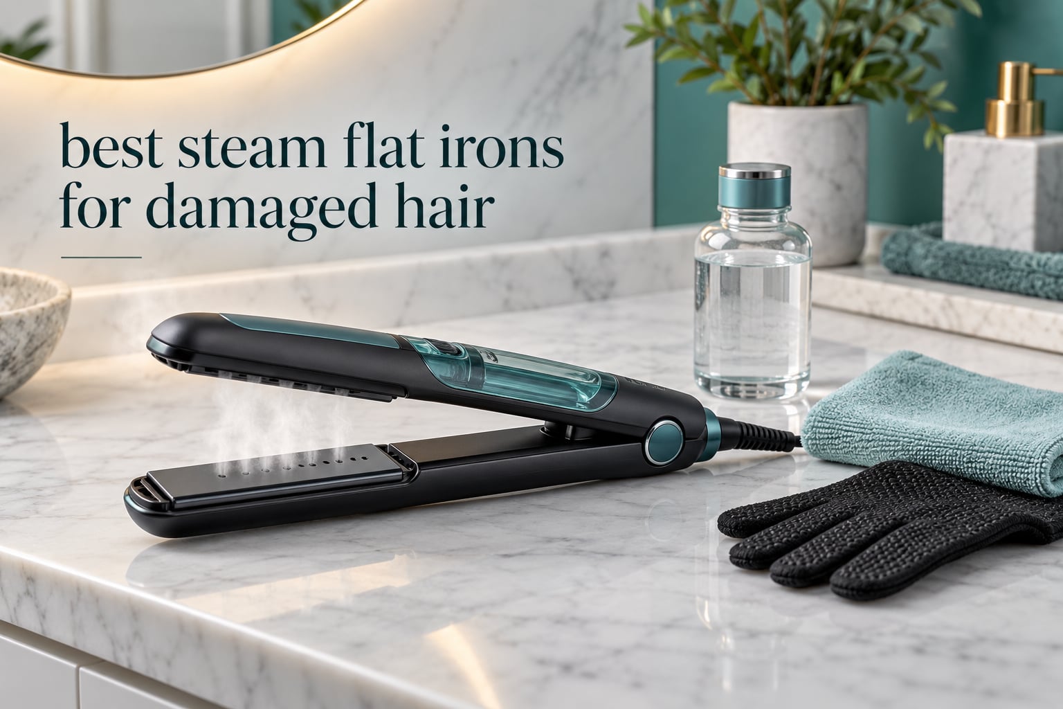 best steam flat irons for damaged hair