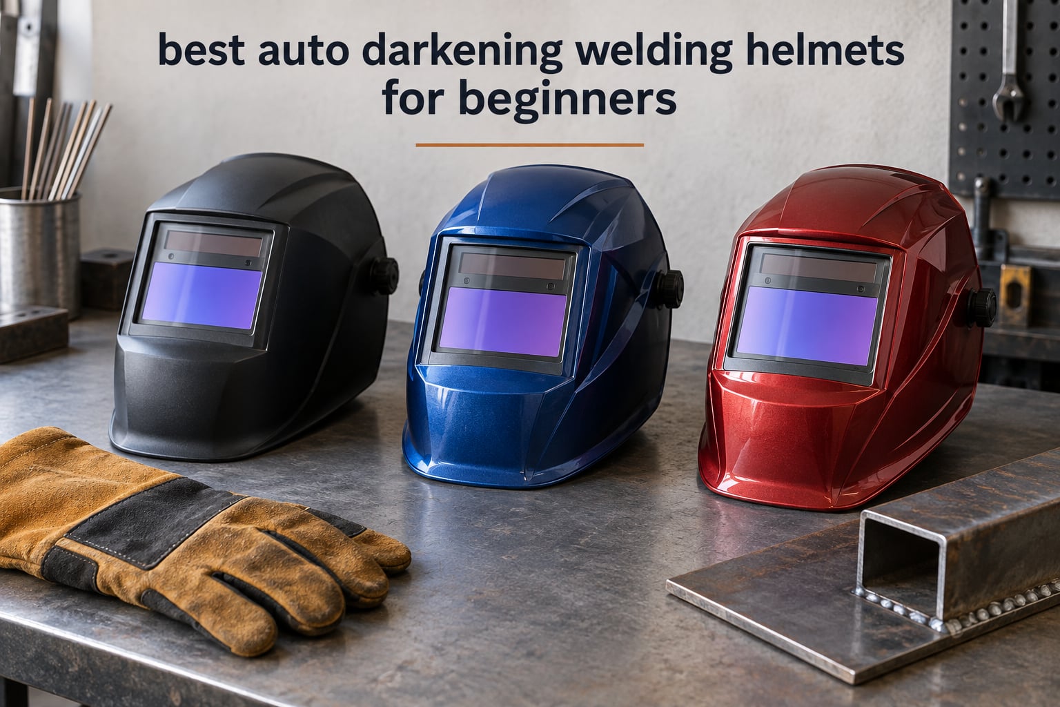 best auto darkening welding helmets for beginners