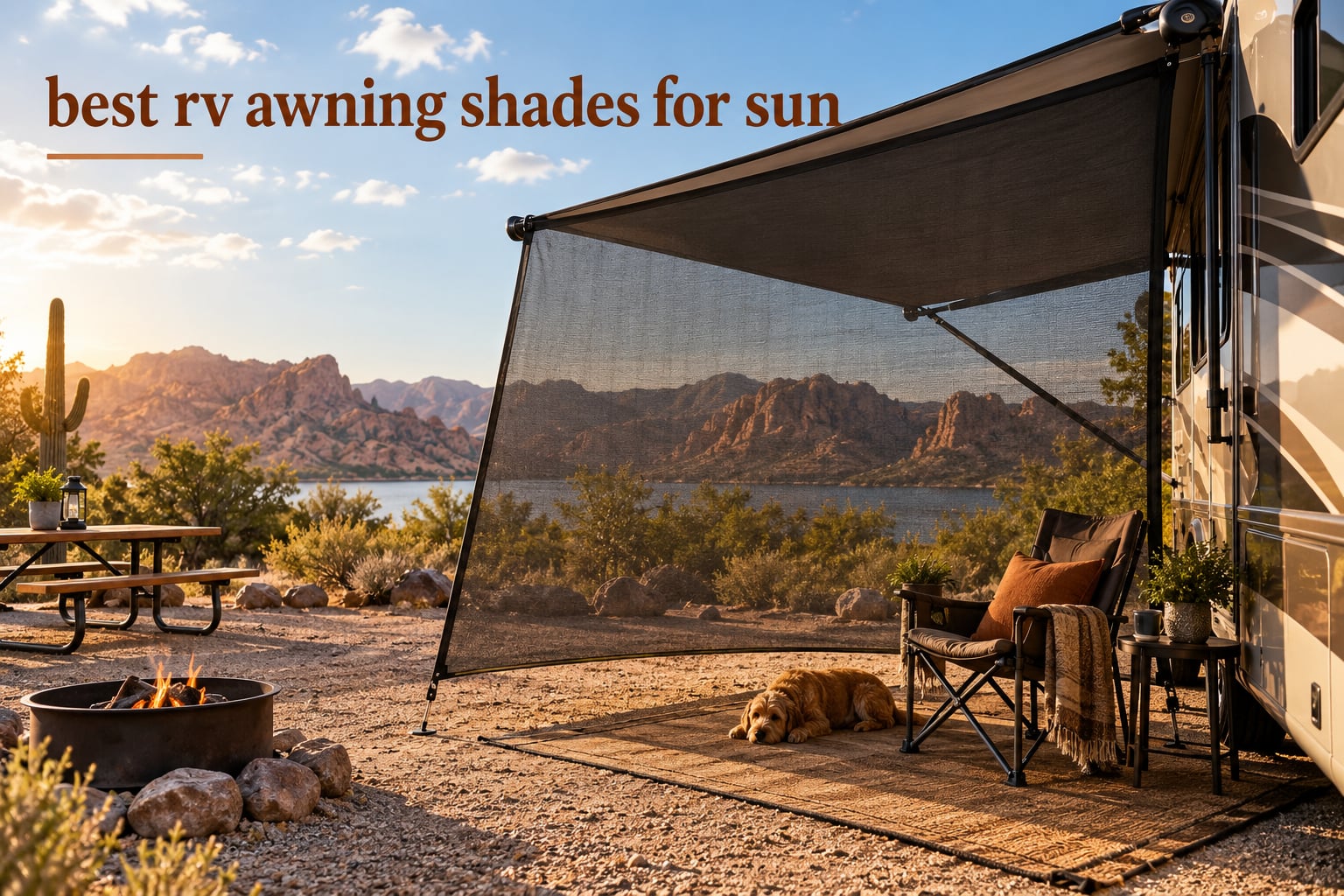 best rv awning shades for sun