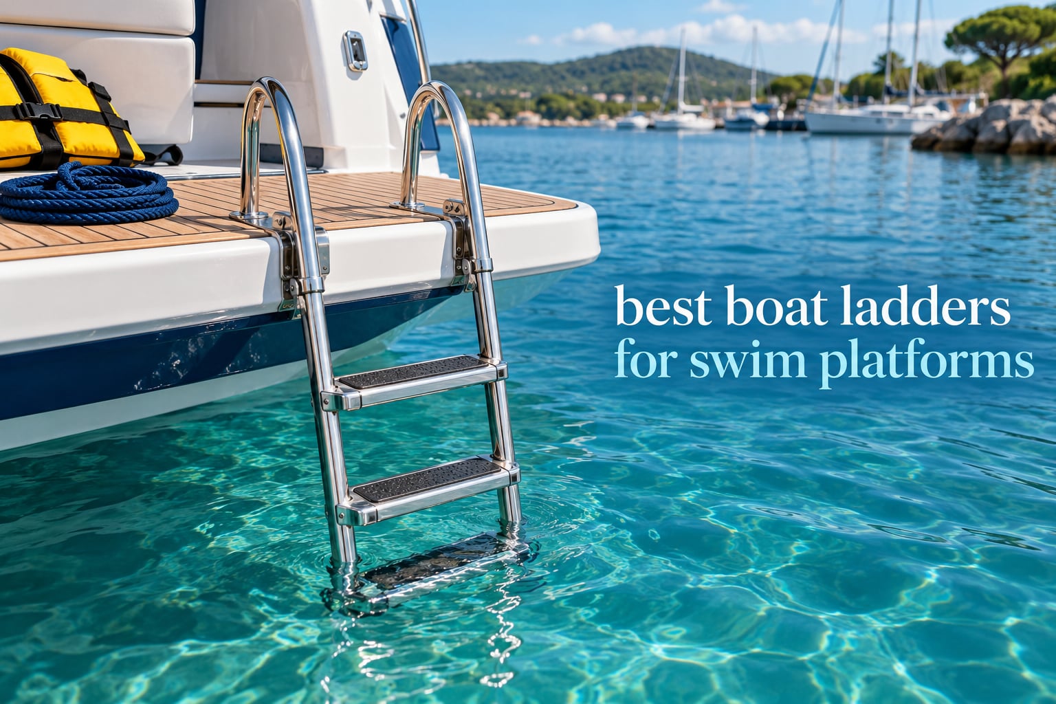 best boat ladders for swim platforms