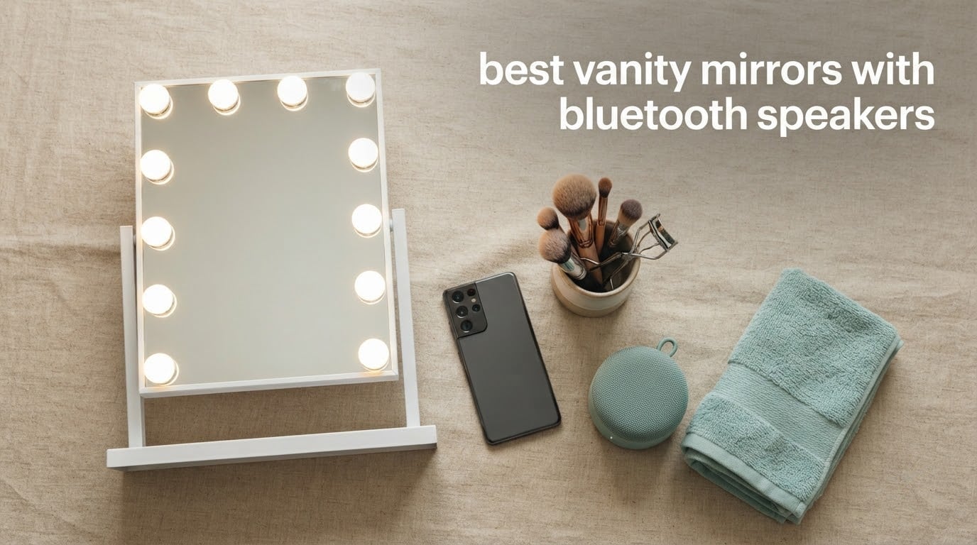best vanity mirrors with bluetooth speakers