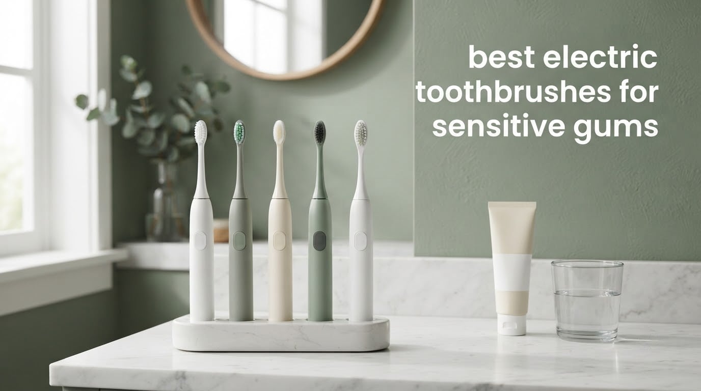 best electric toothbrushes for sensitive gums